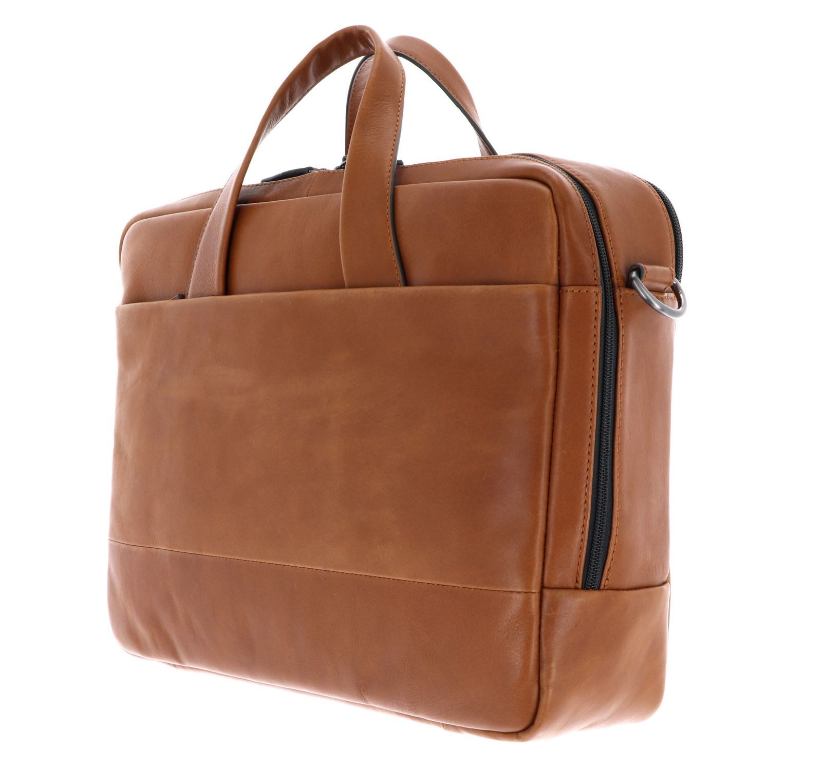 Leonhard Heyden Businesstasche RV-Aktenmappe 2 Fächer 7071 (Set, 2-tlg), aus echtem Rindsleder