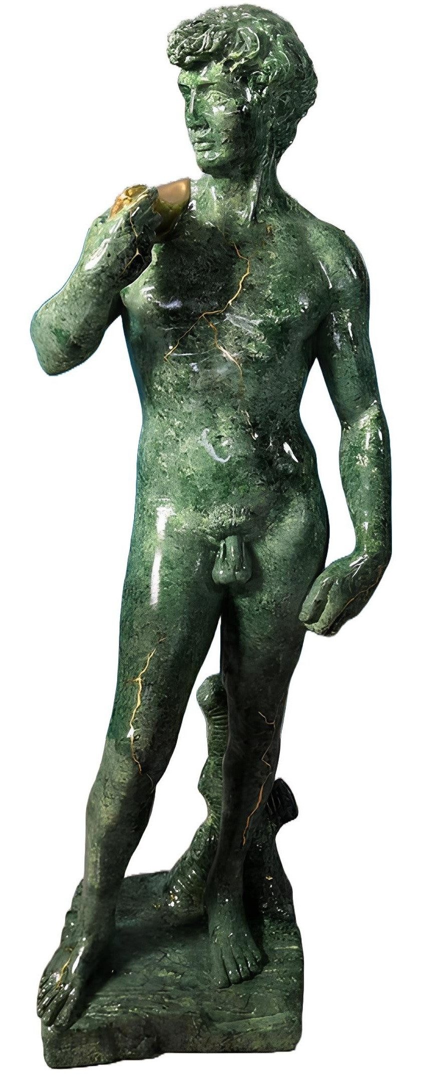 Xlmoebel Skulptur Elegante Adam Statue im antiken Designer-Stil, handgefertigt (Skulptur 4069424978759), Hergestellt in Europa