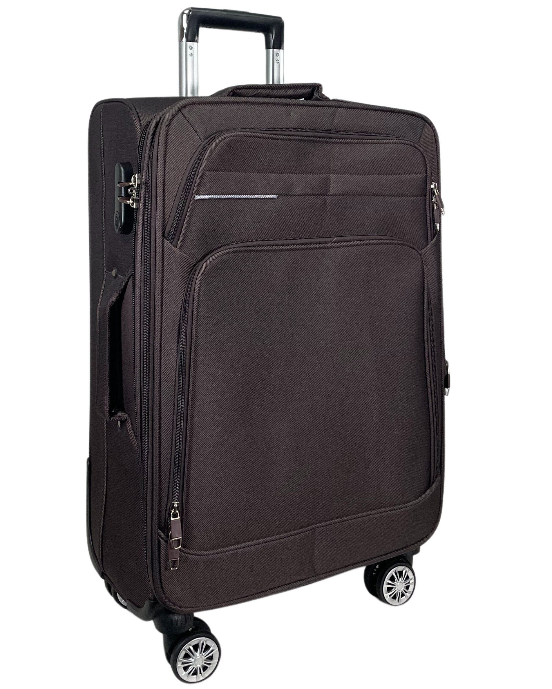 MTB Koffer Stoffkoffer 4-Rollen Trolley Koffer Reisekoffer Tasche Reisetasche