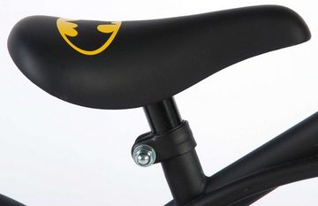 TPFSports Kinderfahrrad DC Batman 16 Zoll Rücktritt und Handbremse, 1 Gang, (Jungsfahrrad - Jungen Kinderrad - ohne Schaltung - Sicherheitsgriffe), Kinder Jugend Fahrrad 16 Zoll - Jungsfahrrad - Schwarz