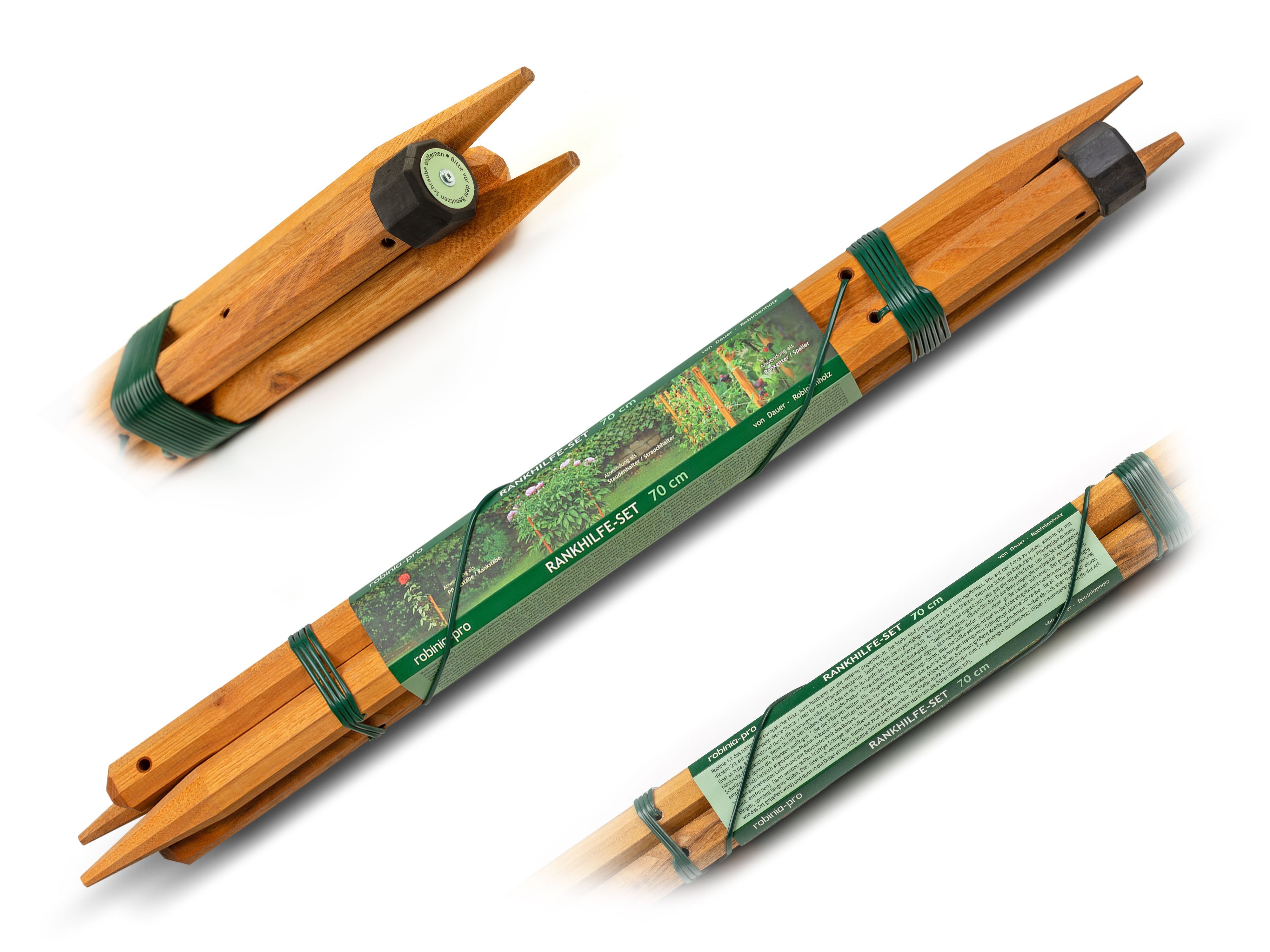 robinia-pro Rankhilfe -Set aus Holz Pflanzenstütze günstig online kaufen