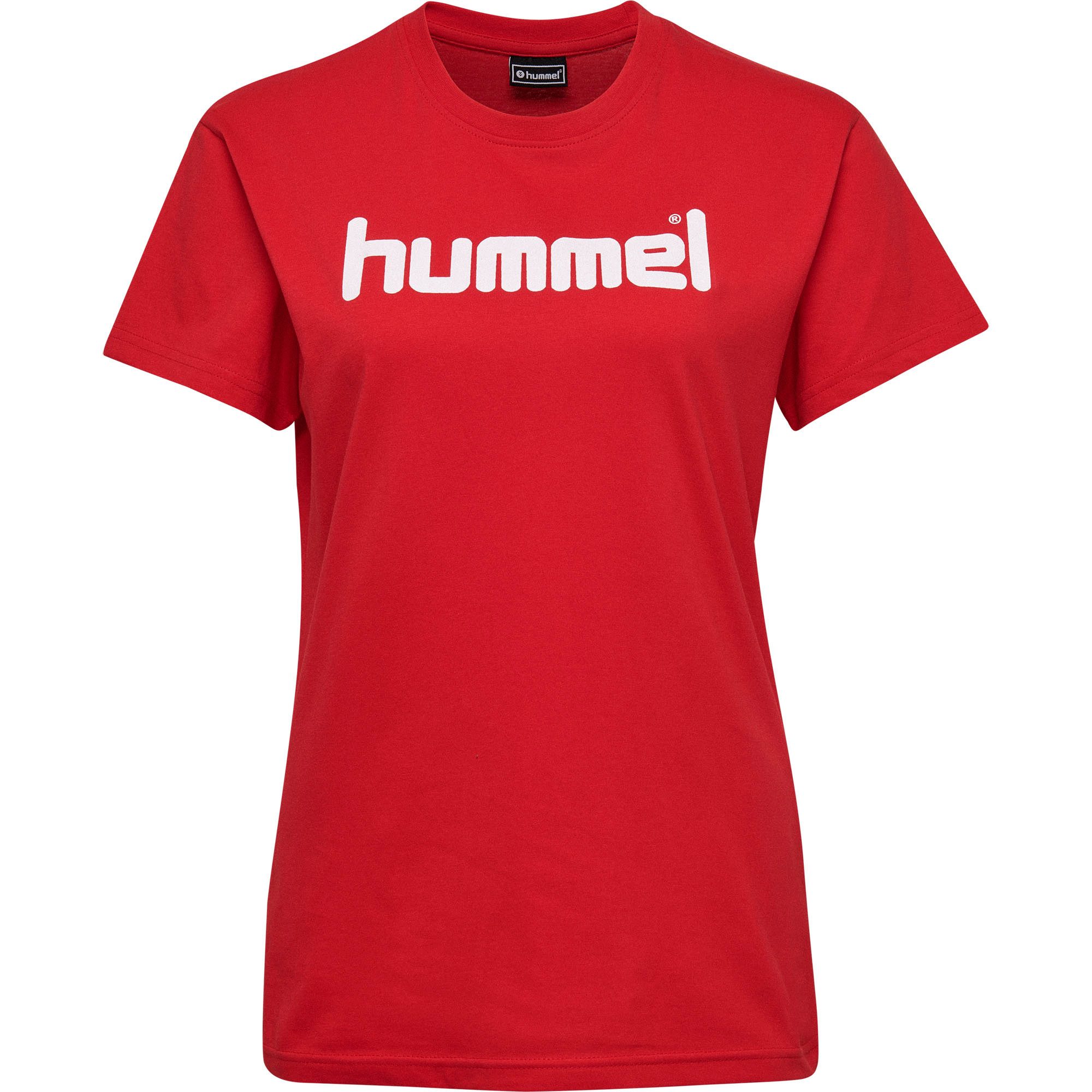 T-Shirt Hummel Damen T-Shirt Go Cotton Logo T-Shirt Woman S/S 203518