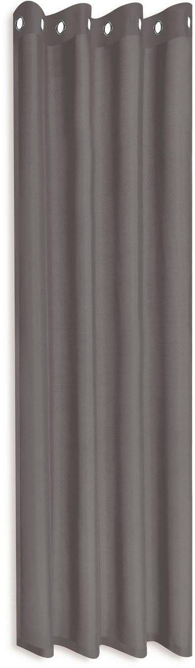 Gerster Vorhang "Ilia" Ösen 1 Stk. tlg. HxB: 235x140, klasischer Uni Ösensc günstig online kaufen