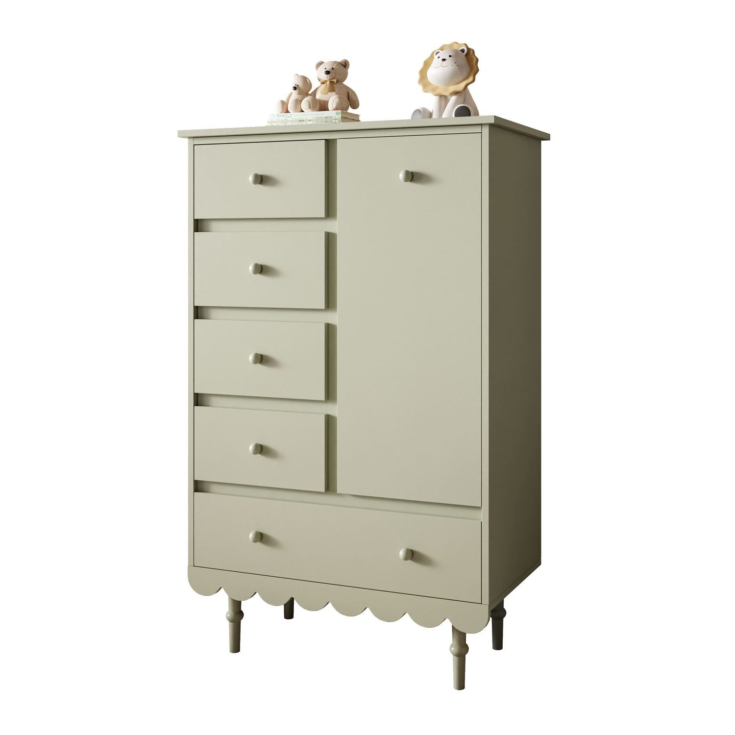 Lookway Hochkommode BABUSHKA mit Schubladen