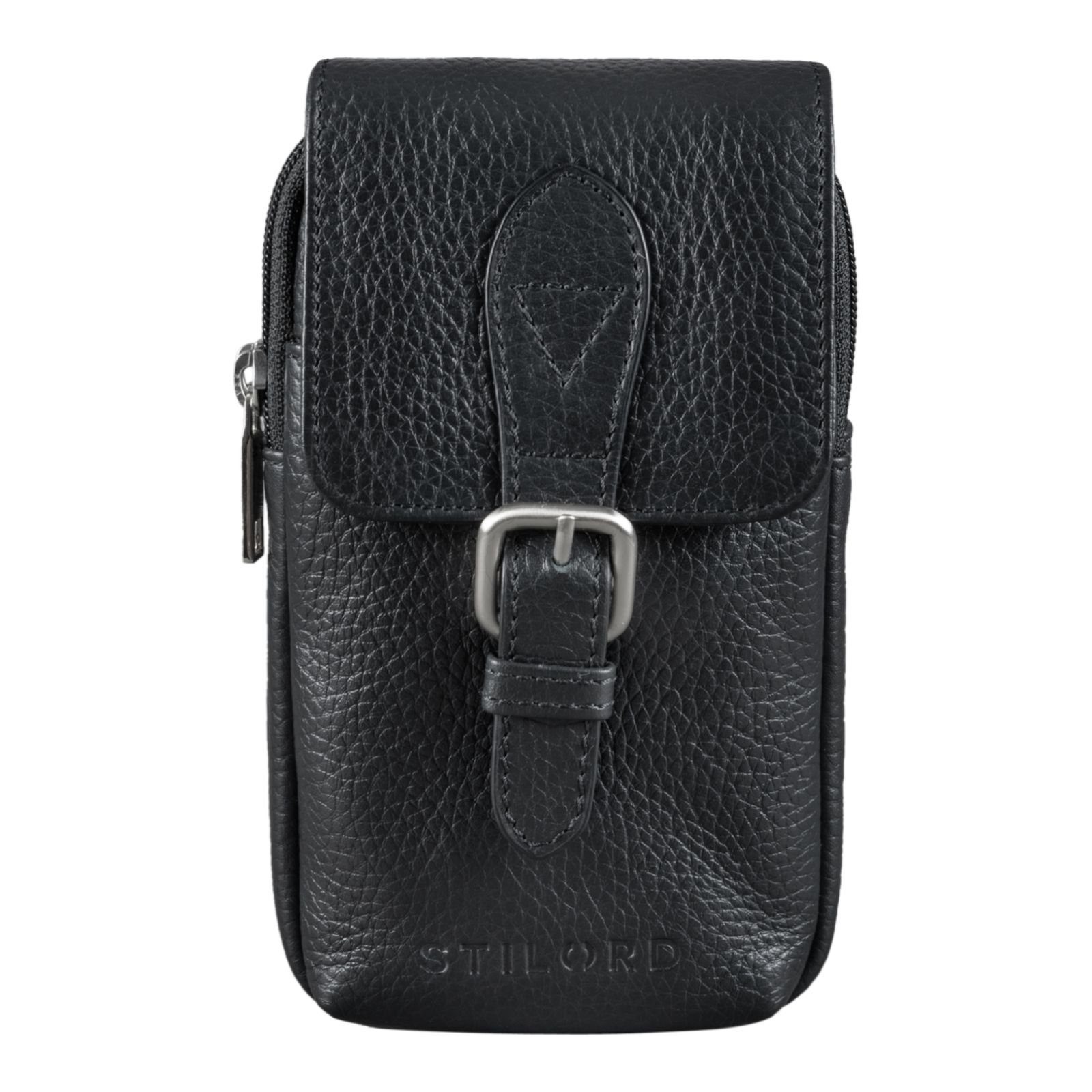STILORD Bauchtasche "Harper" Handy Gürteltasche Leder – Bild 4 von 5