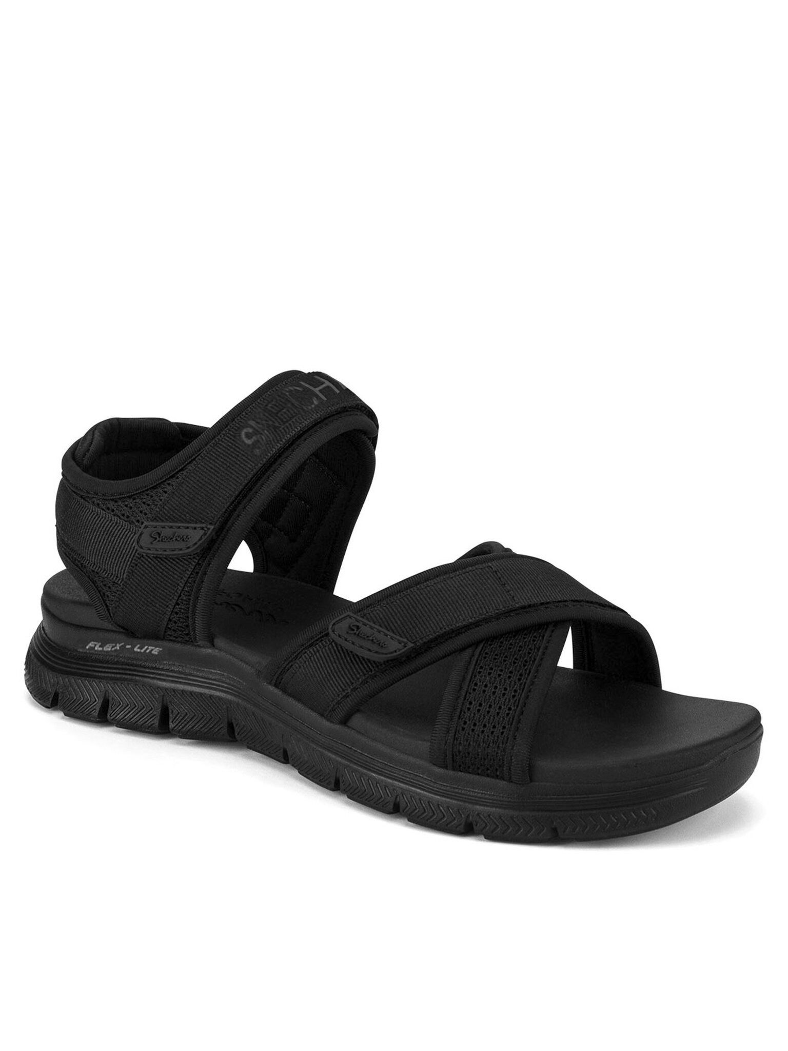 Skechers Sandalen FLEX APPEAL 4.0 119487 Schwarz Sandale günstig online kaufen