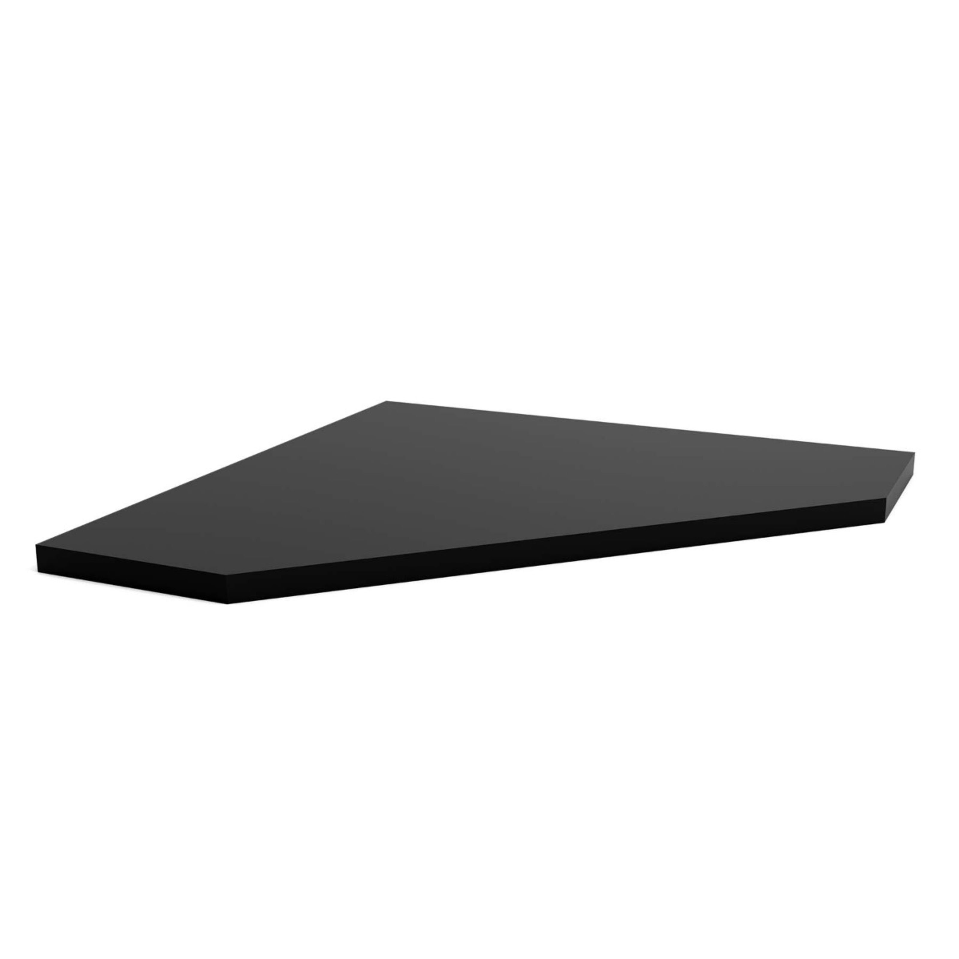 GLORIOUS Musikinstrumentenständer, (Studiomöbel, Zubehör für Studiotische), Modular Side Rack Adapter Schwarz - Zubehör für Studiotische