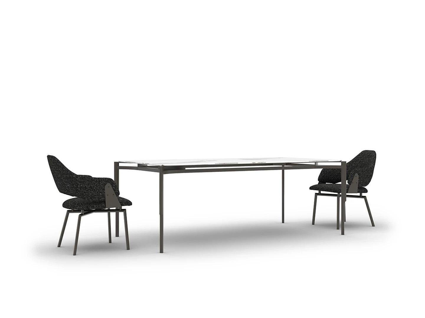 JVmoebel Essgruppe Modern Esszimmer Möbel Esstisch 4x Stühle Einrichtung Tisch, (5-tlg., 1x Esstisch + 4x Stühle), Made in Europa