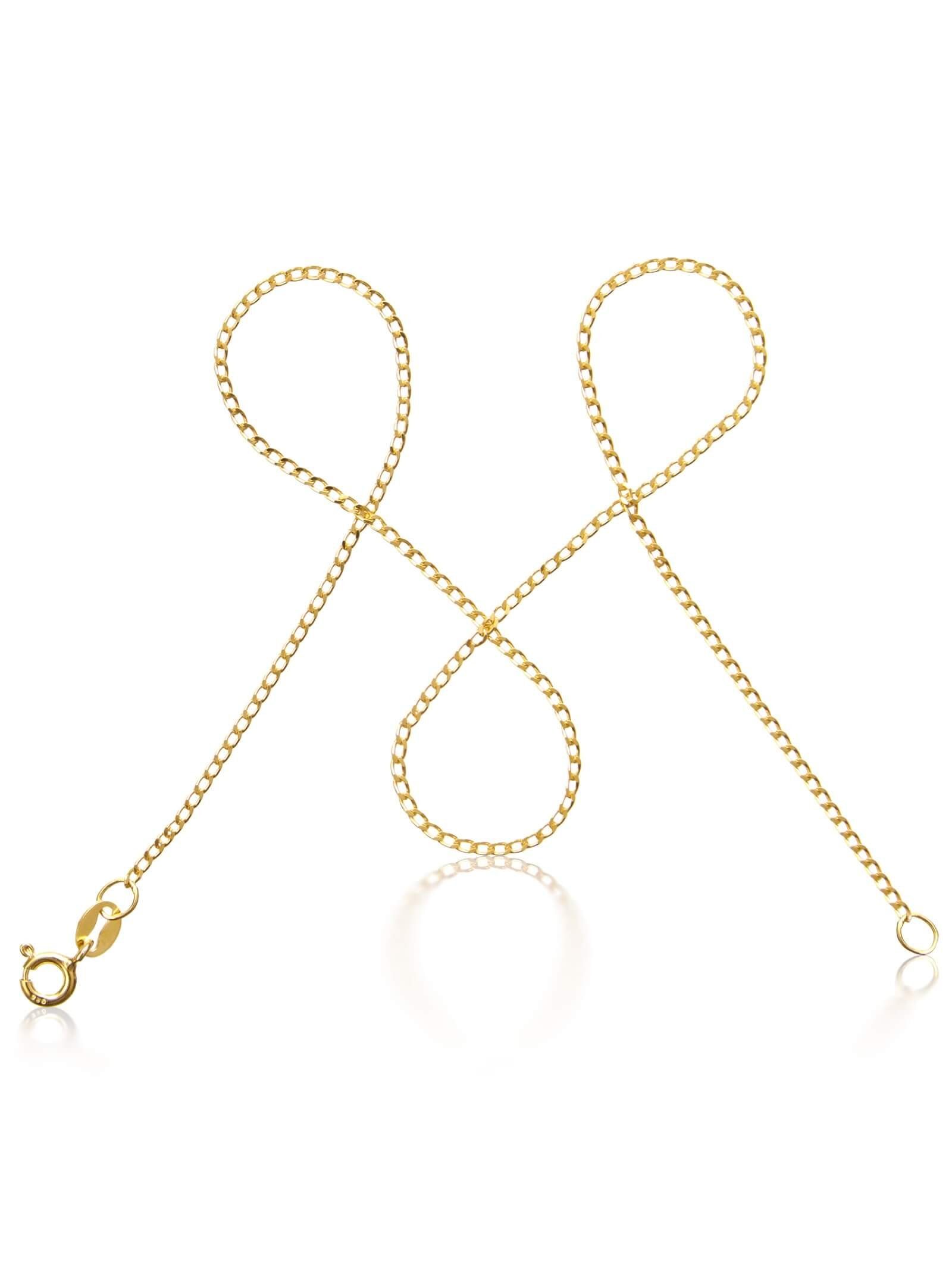 modabilé Kette ohne Anhänger Panzerkette SINCERE Vergoldet, Damen Halskette günstig online kaufen