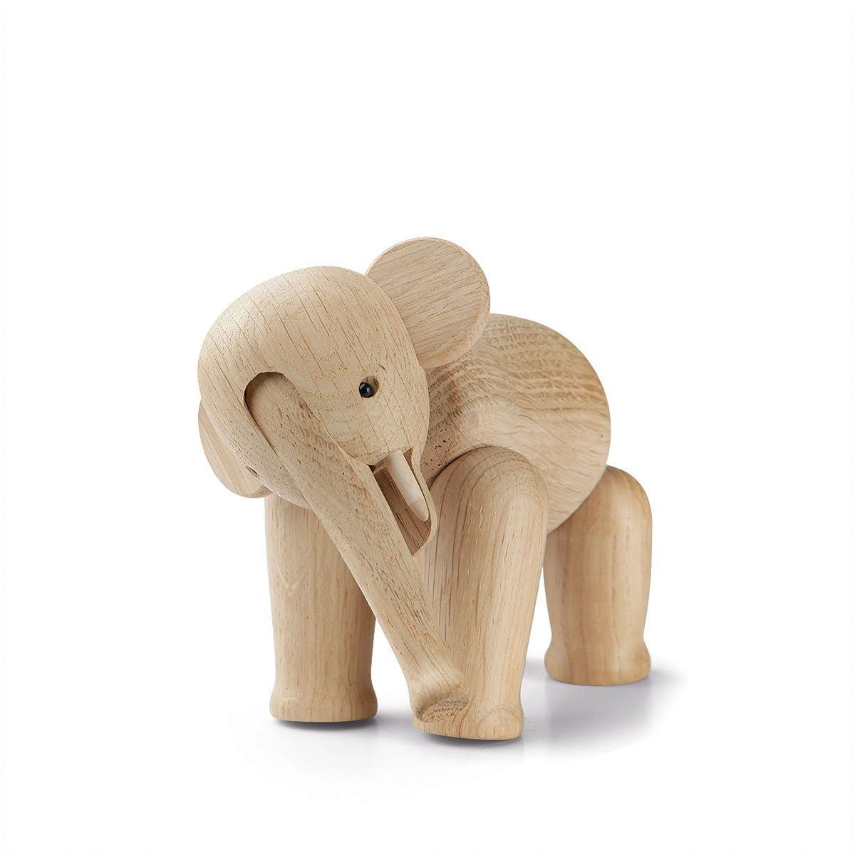 KAY BOJESEN Eichenholz Denmark Elefant Dekoobjekt Beweglich; FSC®-zertifiziertem Dekorative Mini; aus Holzfigur