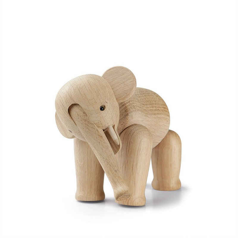 KAY BOJESEN Denmark Dekoobjekt Elefant Mini; Beweglich; Dekorative Holzfigur aus FSC®-zertifiziertem Eichenholz