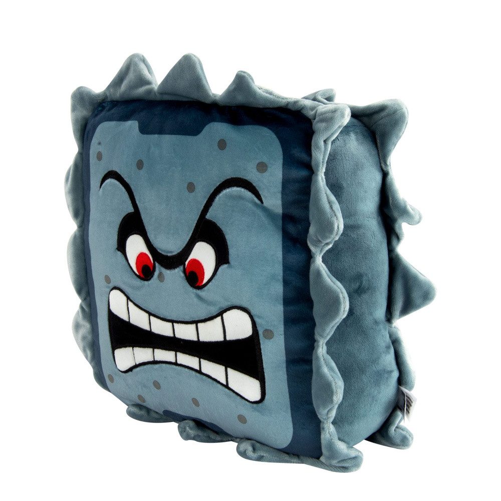 Tomy® Plüschfigur Super Mario Mocchi-Mocchi Mega Plüschfigur Steinblock 38 cm