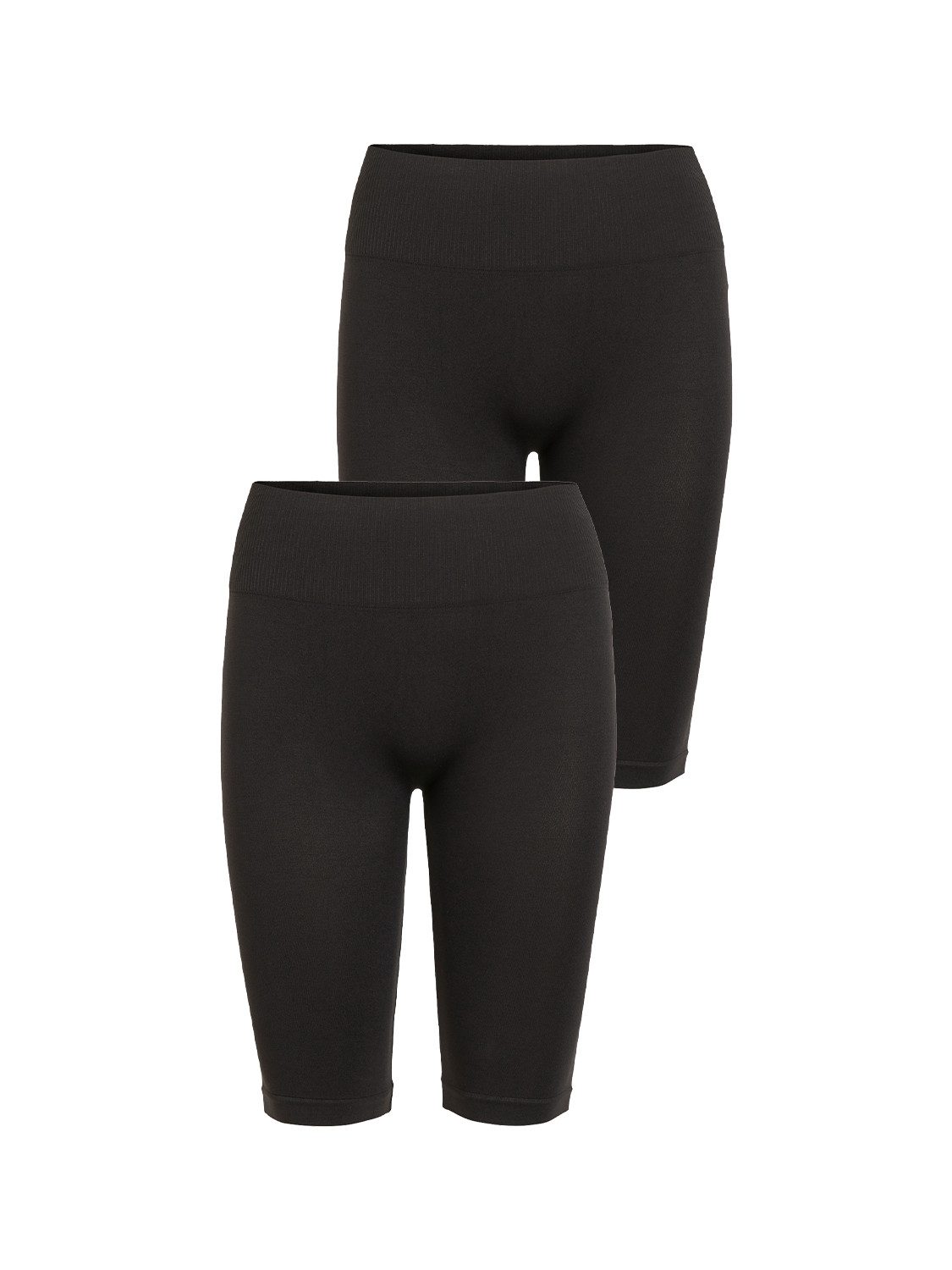 Vila Leggings Leggingshorts 2er-Set Figurformend Gerippt günstig online kaufen