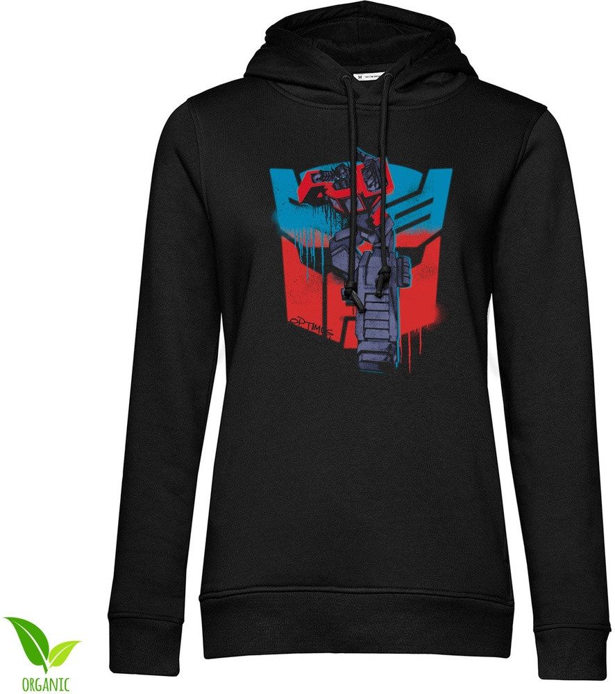Transformers Hoodie Optimus Prime Graffiti Girly Hoodie