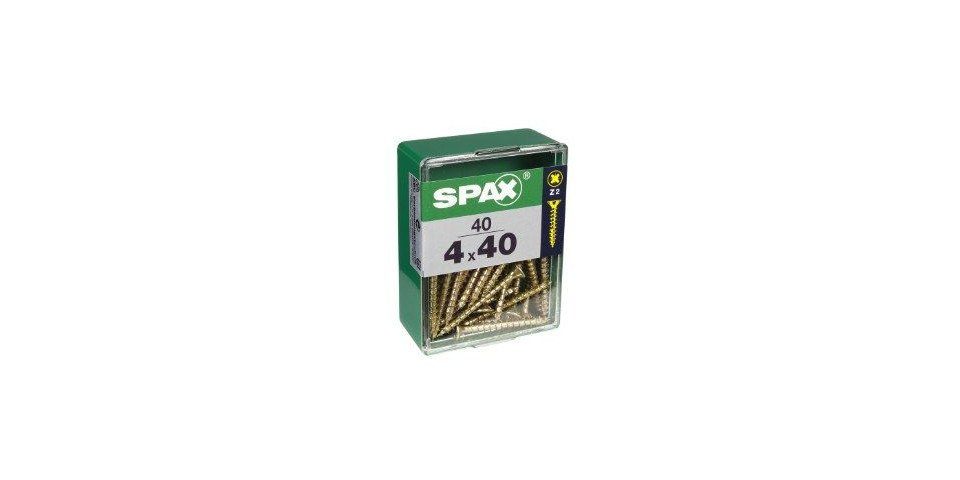 SPAX Holzbauschraube Spax Universalschrauben 4.0 x 40 mm PZ 2 - 40 Stk.