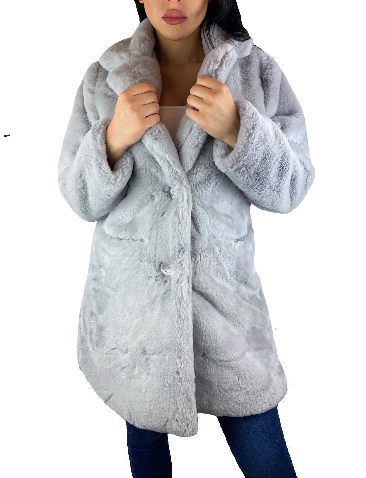 Worldclassca Fellimitatmantel Worldclassca DAMEN PARKA WINTER günstig online kaufen