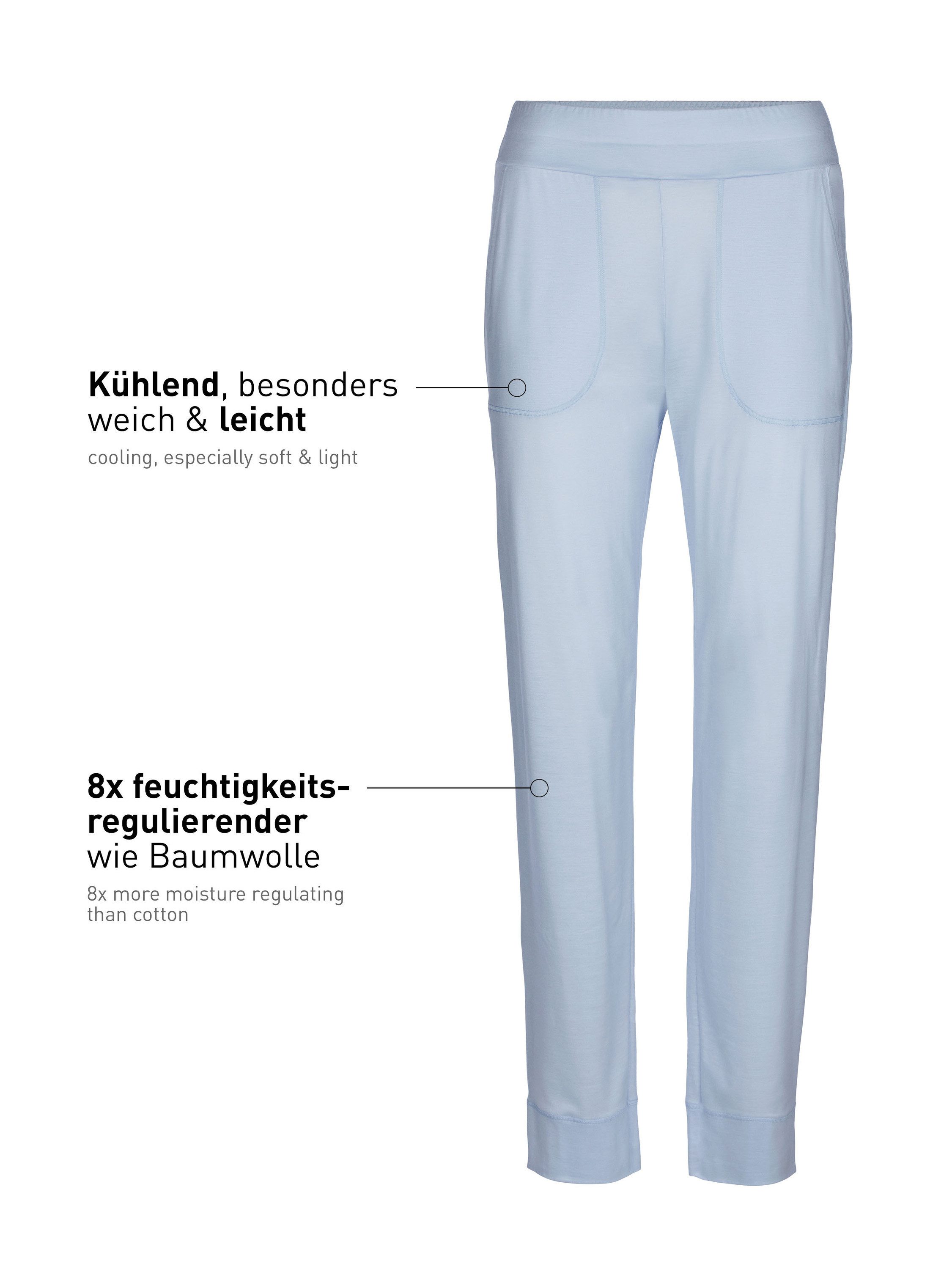CALIDA Pyjamahose DSW Cooling Damen (1-tlg) günstig online kaufen