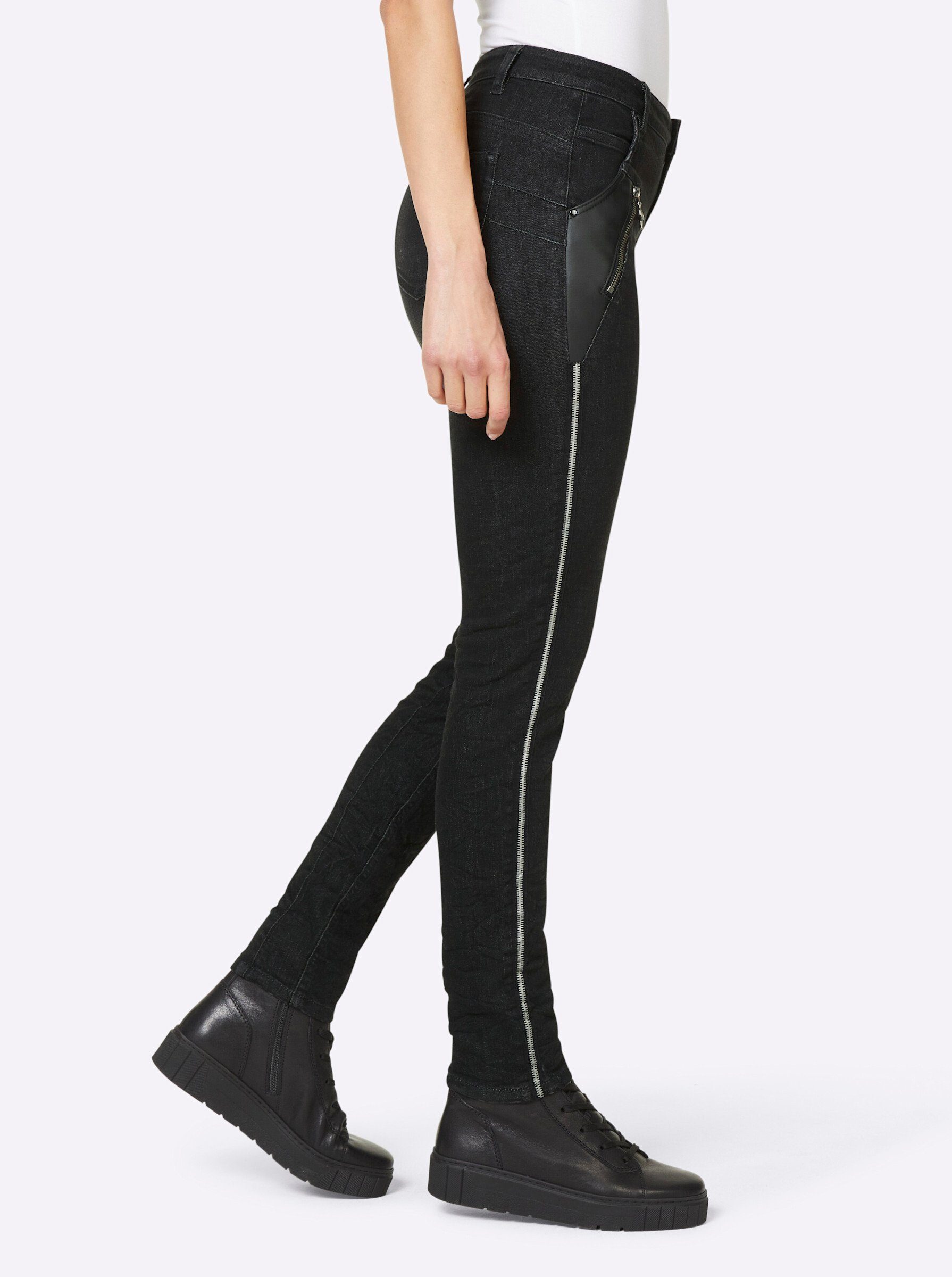 heine Bequeme Jeans Push-up-Jeans günstig online kaufen