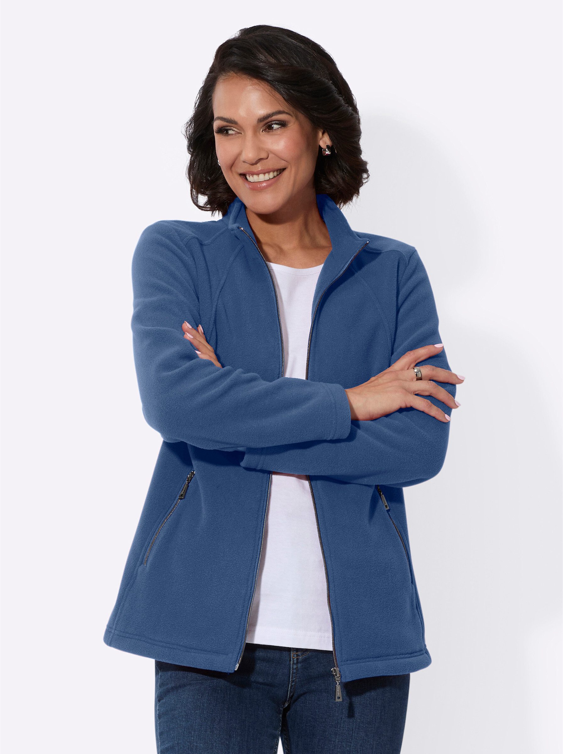 Casual Looks Fleecejacke günstig online kaufen