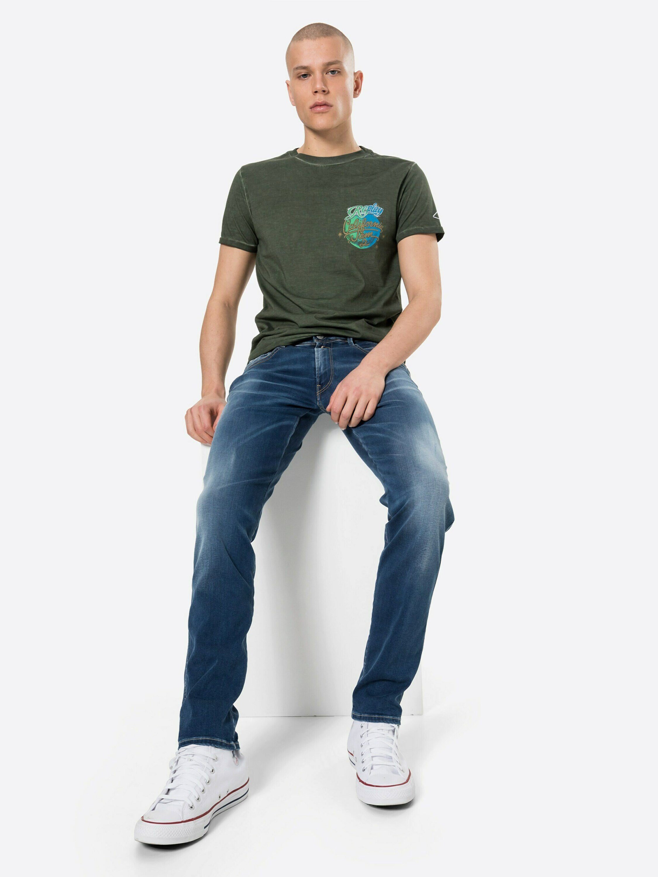 Anbass Slim-fit-Jeans Replay (1-tlg)