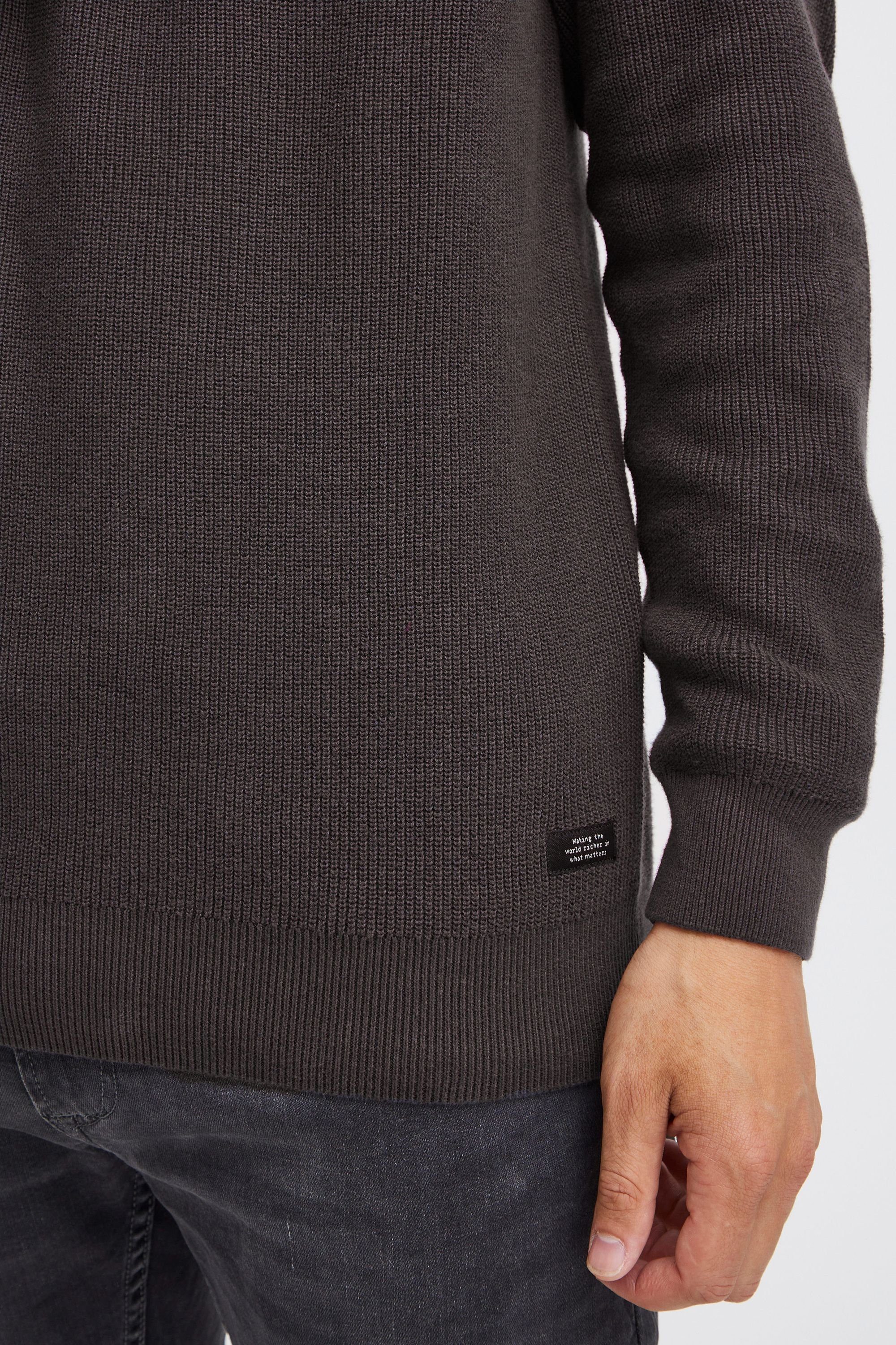 Blend Strickpullover BHCodford Stilvoller Feinstrick-Pullover mit Rundhalsausschnitt