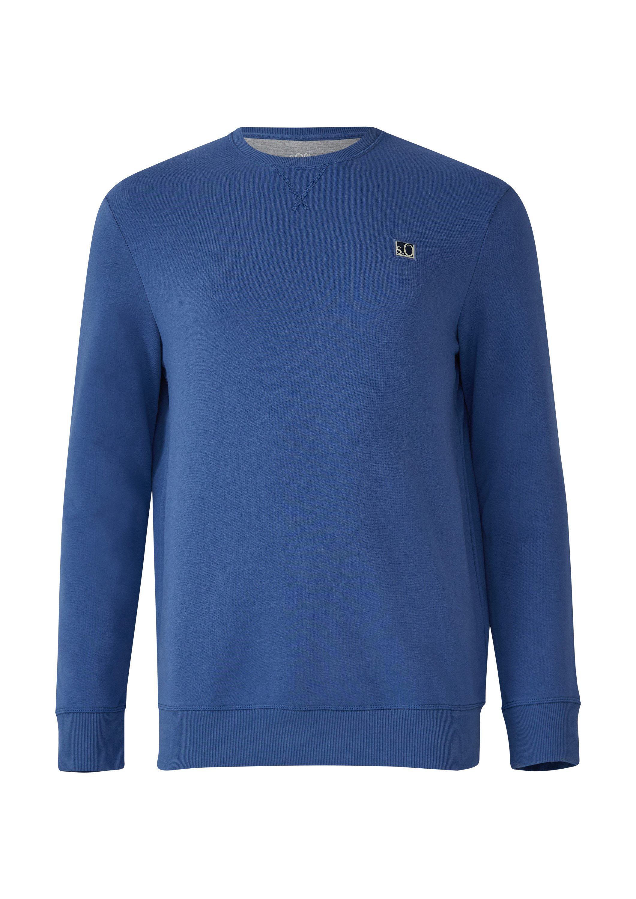 s.Oliver Sweatshirt Sweatshirt Sweatshirt aus Baumwollmix mit Crew Neck günstig online kaufen