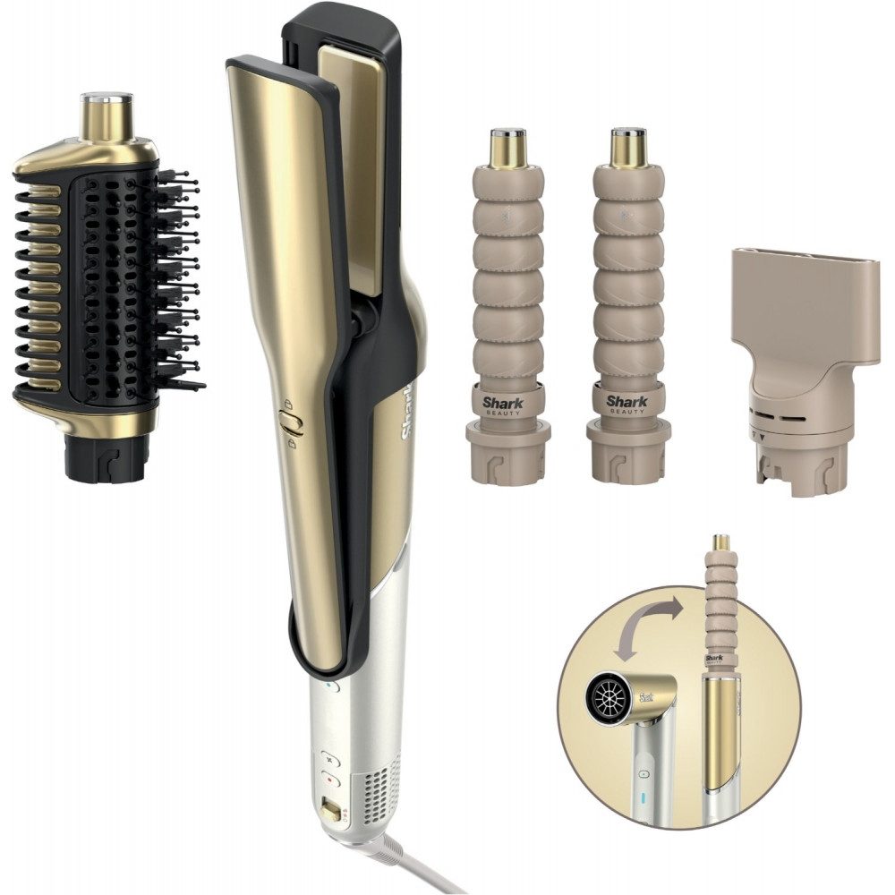 Shark Multihaarstyler HD6041SEU Multistyler gold