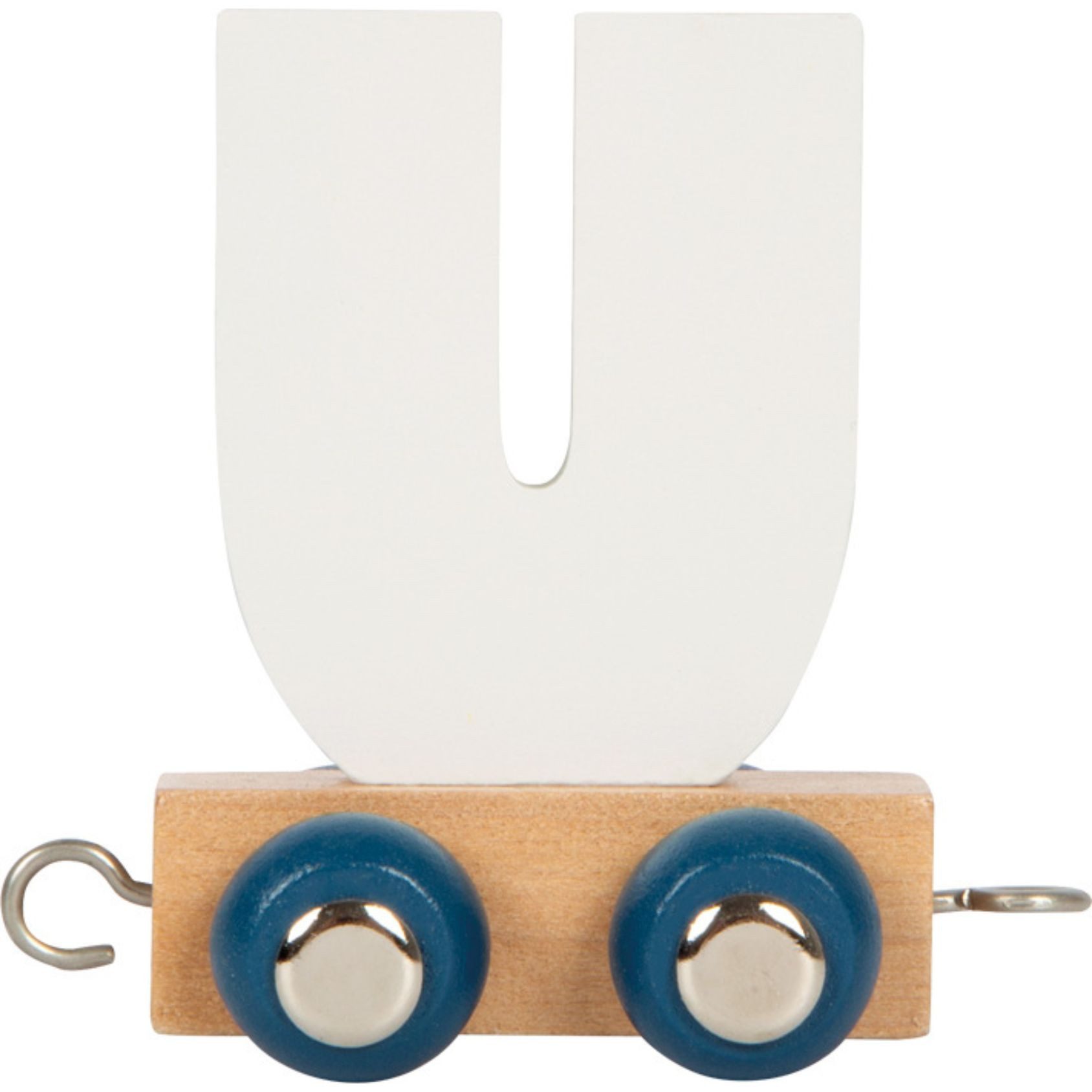 Small Foot Spielzeug-Zug Buchstbenzug Polar U weiß, (Set, 1-tlg., 1), Einzi günstig online kaufen