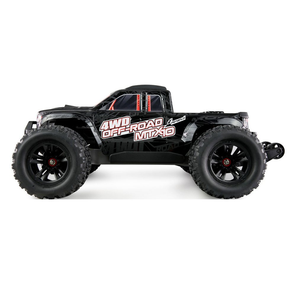 Thumbnail - Amewi RC-Truck Amewi Hyper Go MTX10 Schwarz Brushless 1:10 RC Modellauto Elektro Mons