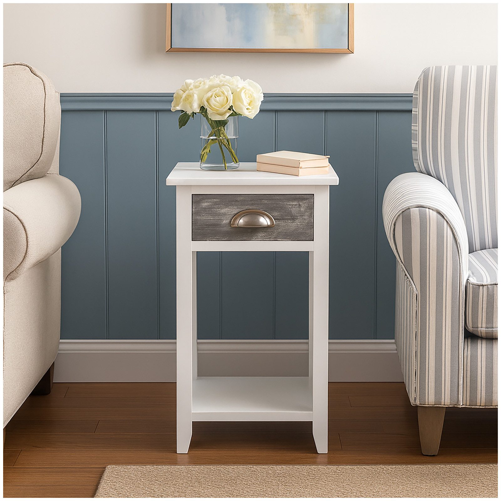 HTI-Living Midischrank Beistelltisch mit Schublade und Ablagefach (Stück, 1 günstig online kaufen