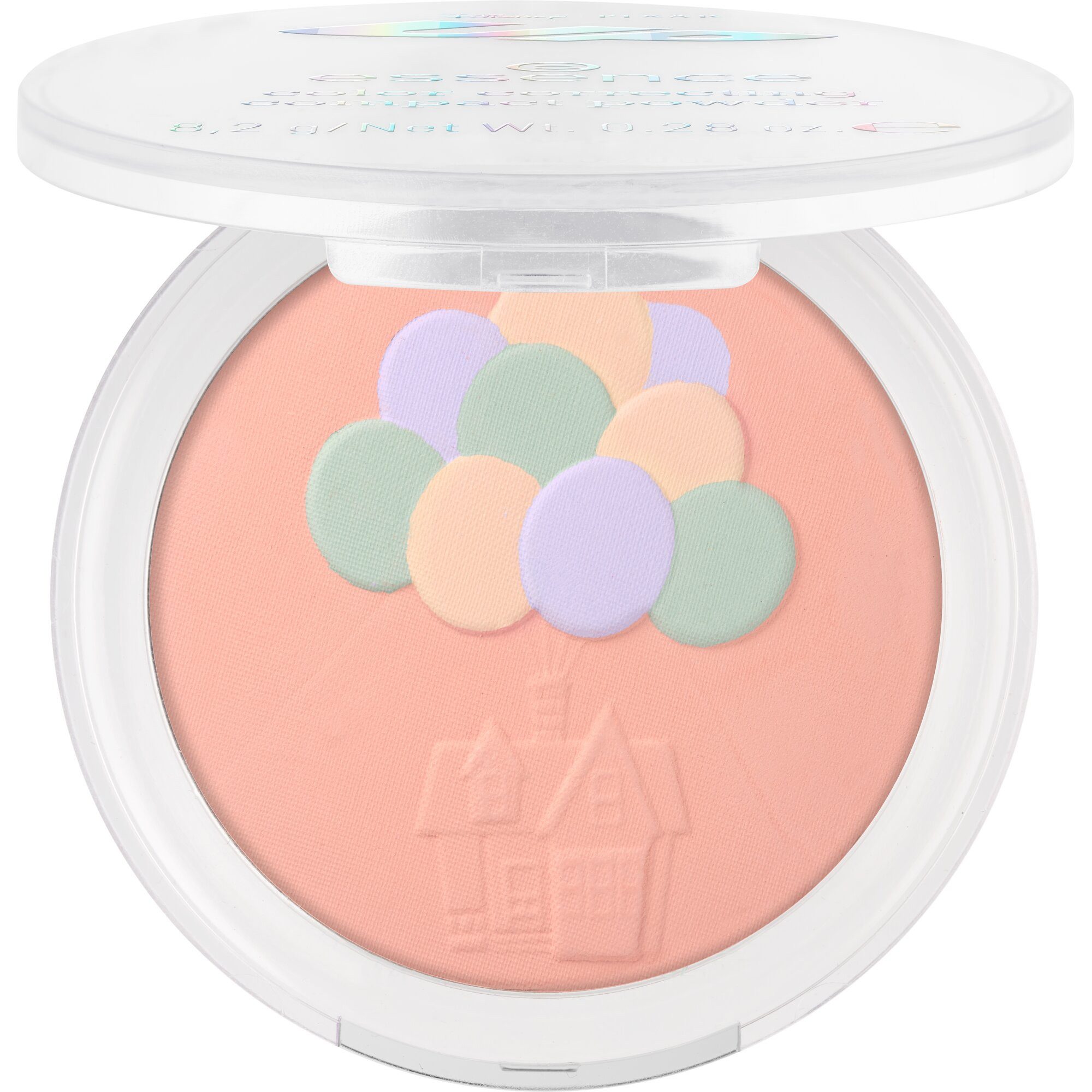 Essence Puder Disney Pixar Up color correcting compact powder, 3-tlg., mit hochwertiger Formel