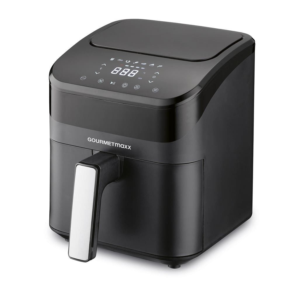 Heißluftfritteuse Digitale Heißluftfritteuse 4L mit Timer & Touchscreen