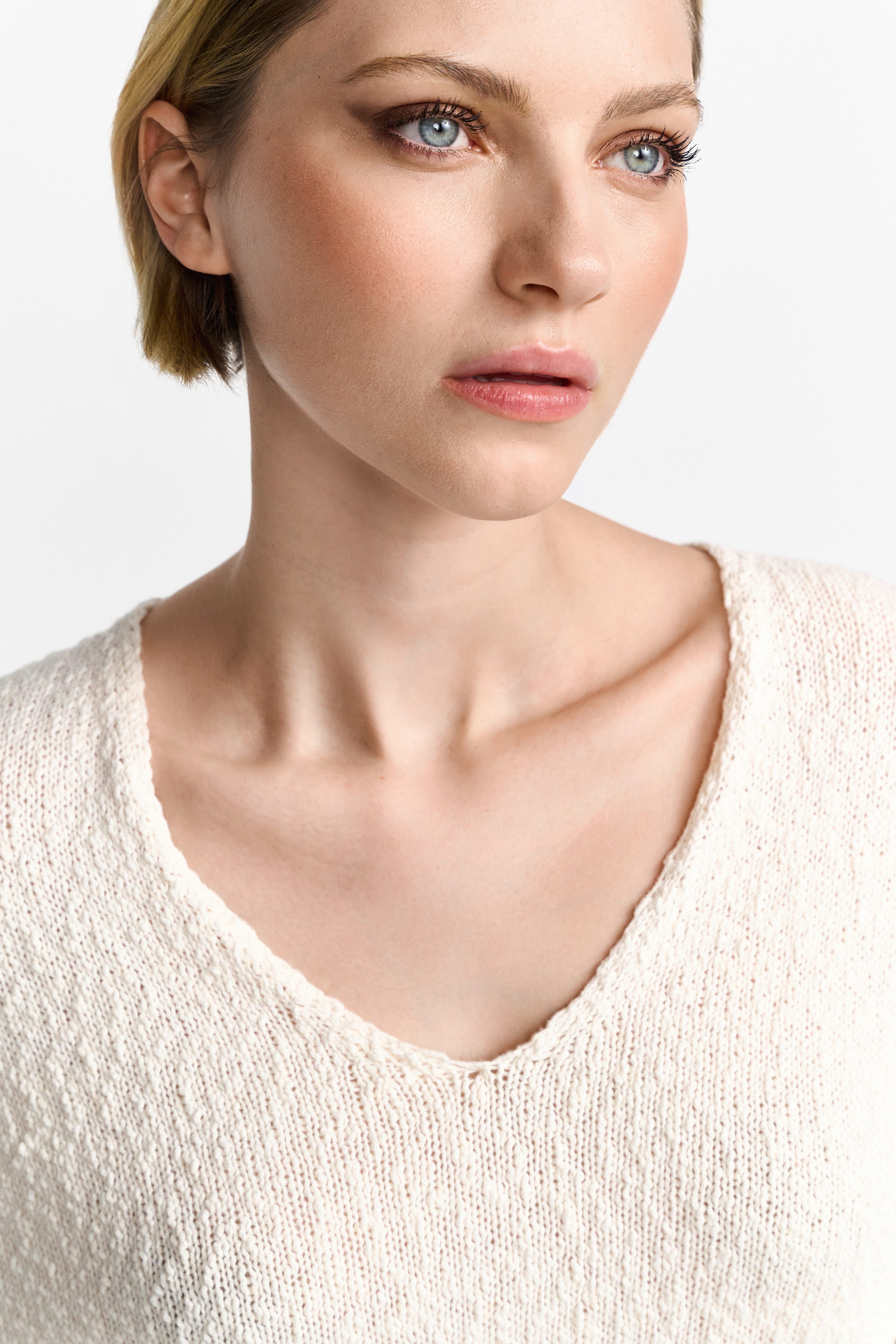 RICHROYAL Strickpullover Mit V-Ausschnitt günstig online kaufen
