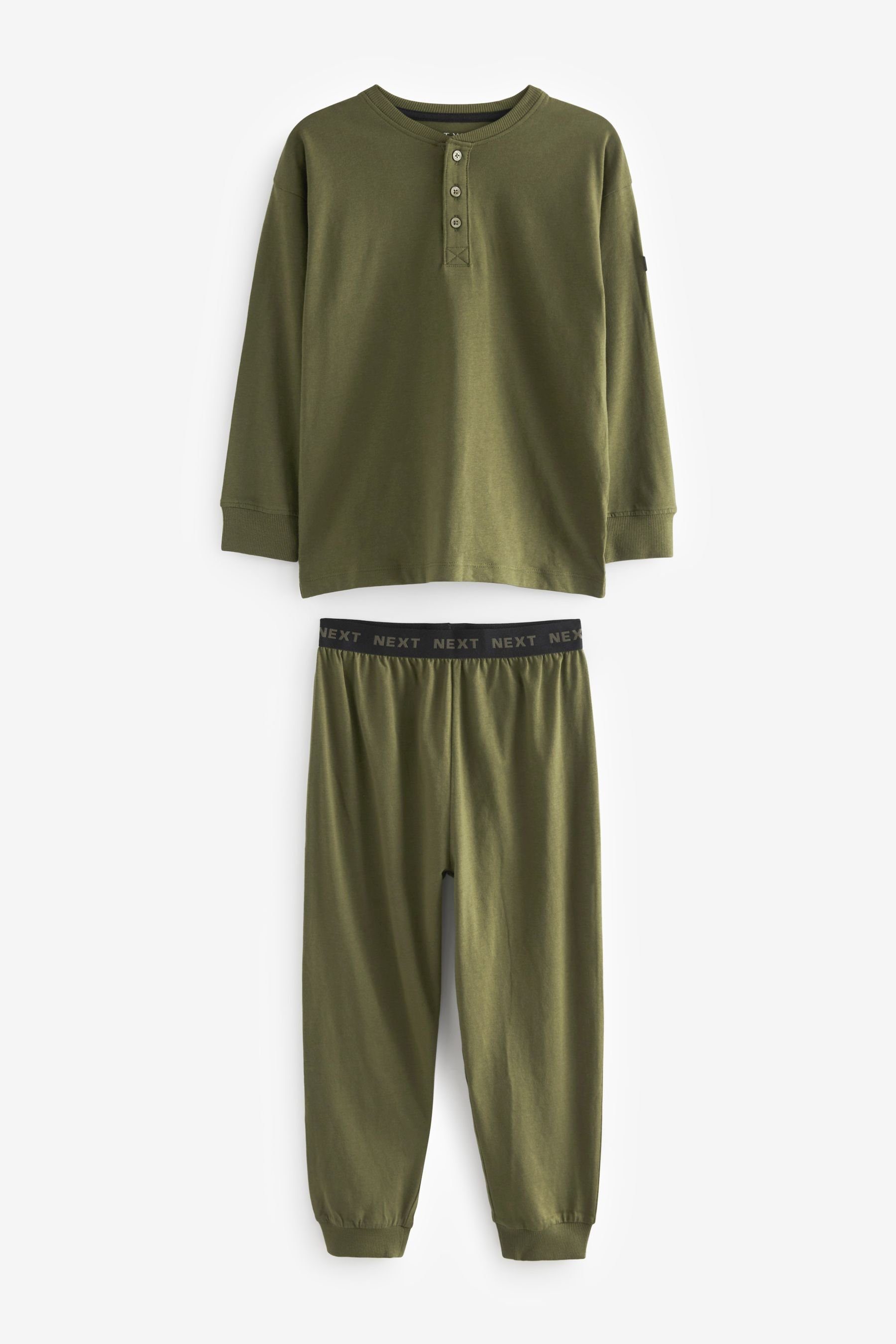 2er-Pack tlg) Black/Green im Pyjamas (4 Next Pyjama
