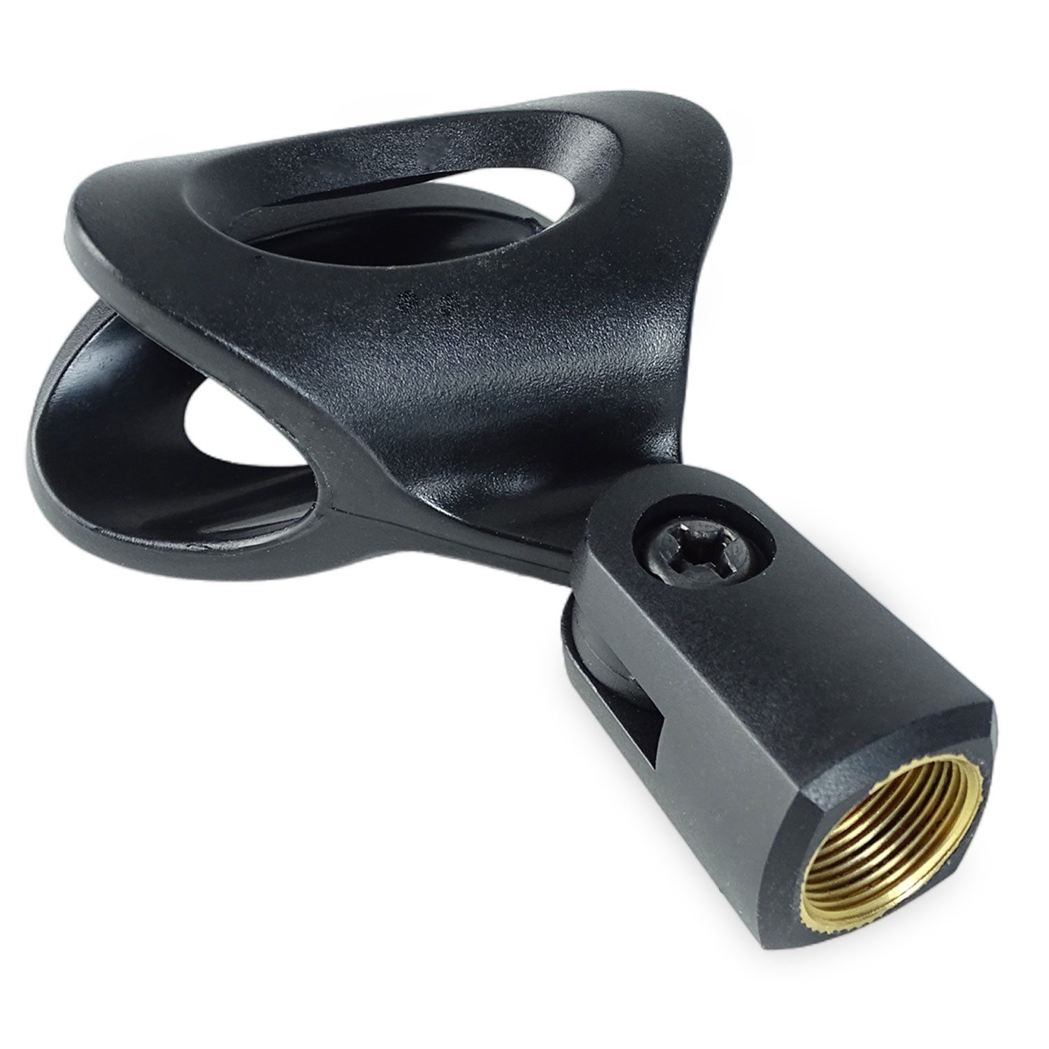 keepdrum Mikrofon-Halterung keepdrum MH10 universal Mikrofonklemme Halterung, (bis 12 Zoll, universal, Mikrofonklemme, Positionsstabil auch bei hohem Gewicht)