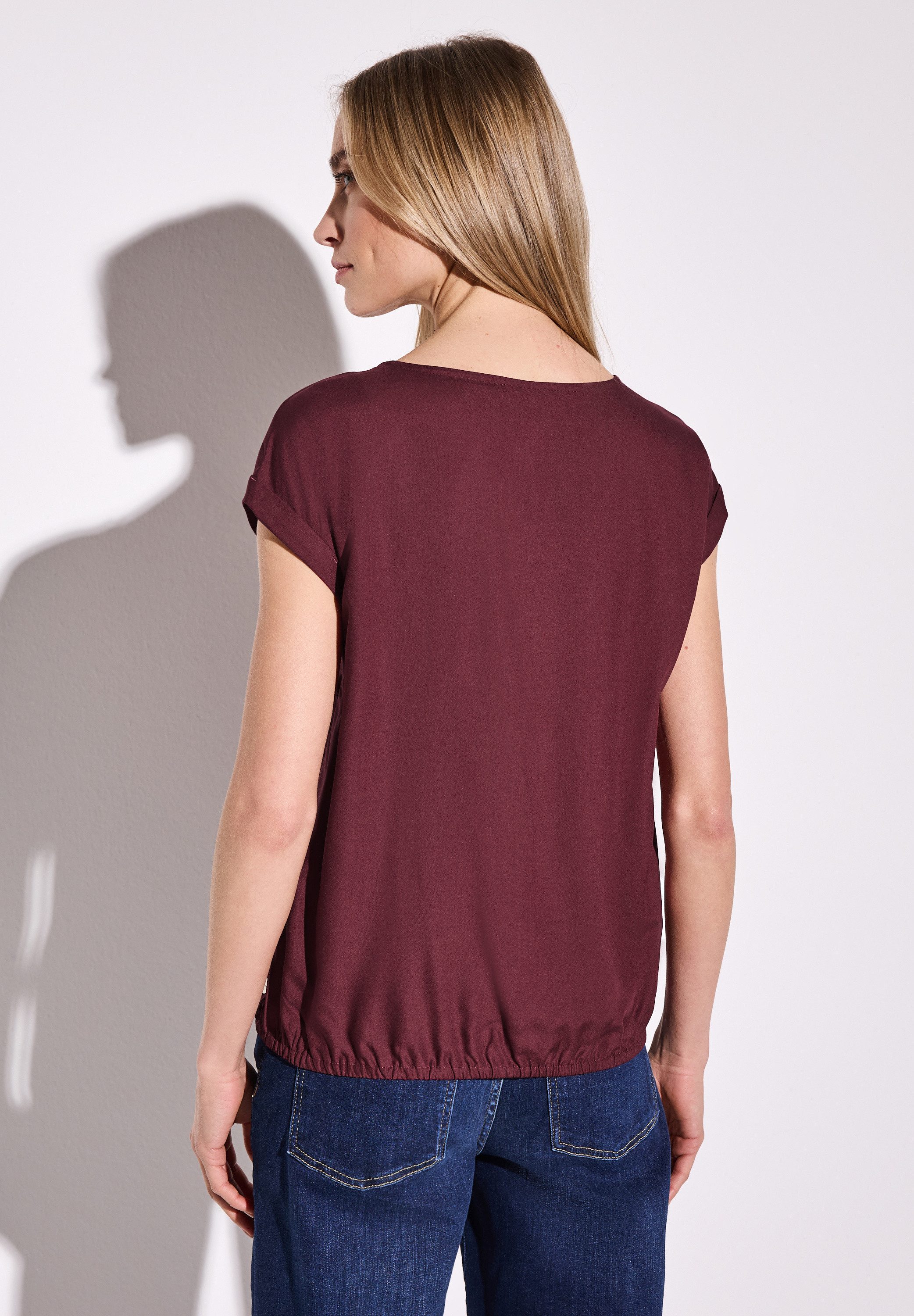 STREET ONE Hemdbluse aus softer Viskose