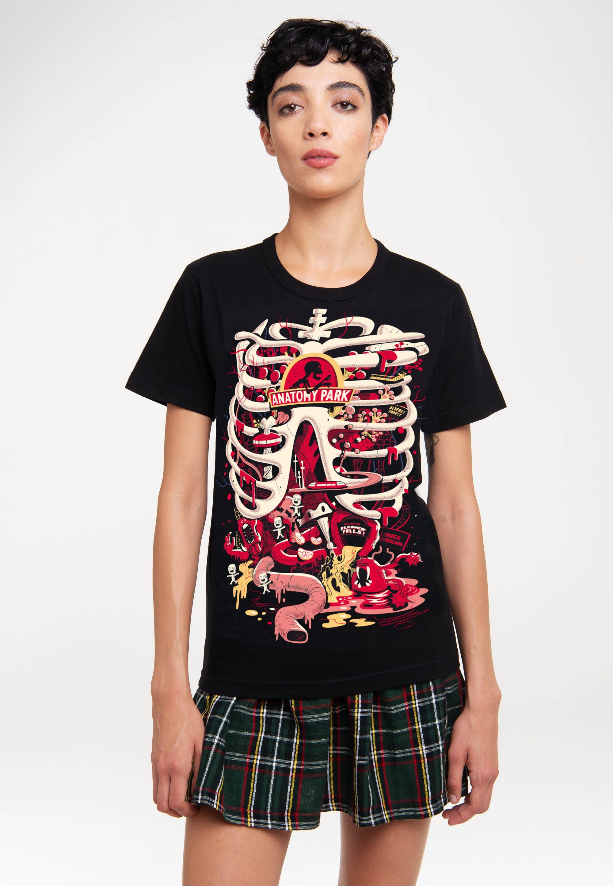 T-Shirt Rick & Morty - Anatomy Park
