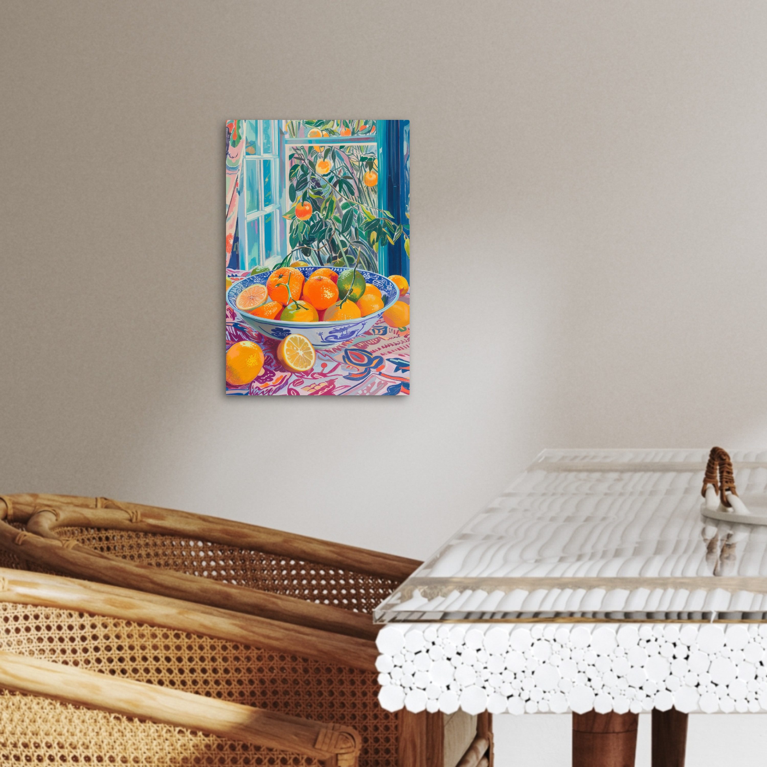 OneMillionCanvasses® Leinwandbild Stilleben - Farbenfroh - Obst - Sommer, Fotodruck (1 St), Wandbilder für Esszimmer, Wanddeko Bilder Küche, 20x30 cm – Bild 3 von 3