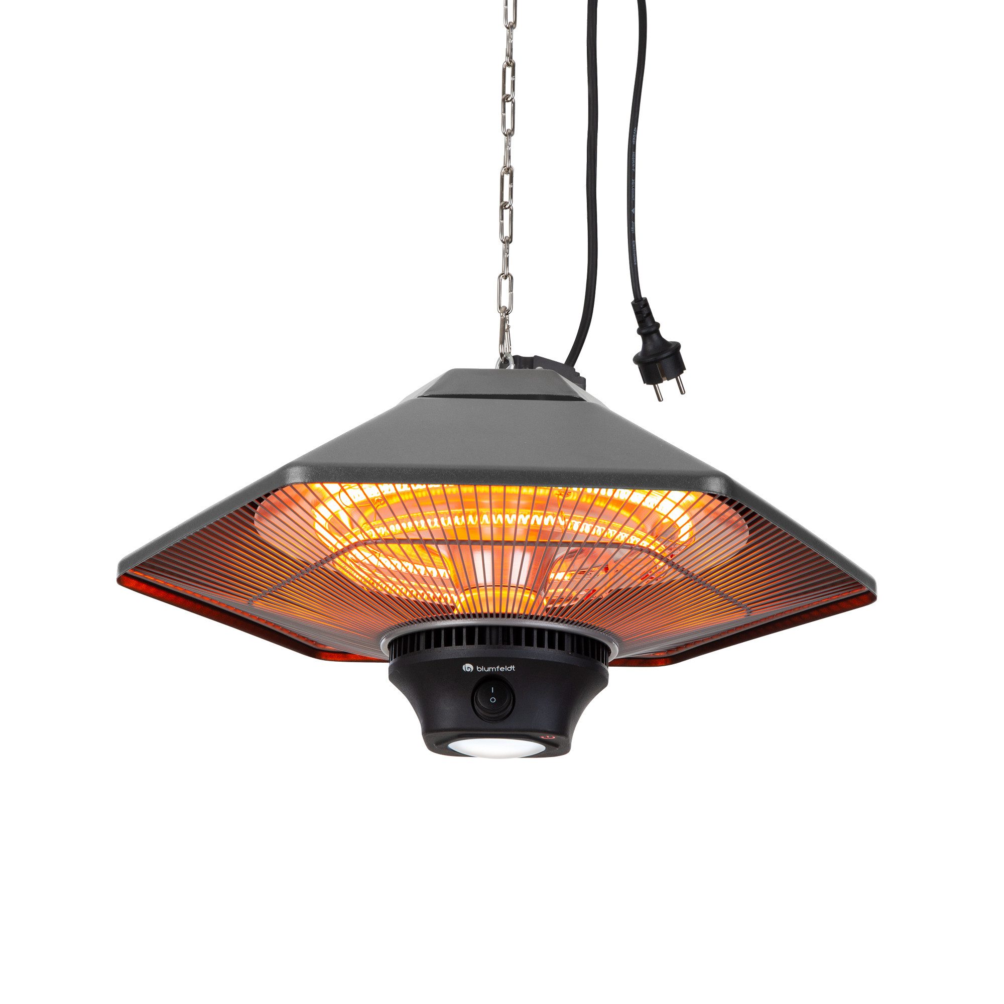 blumfeldt Terrassenstrahler Heat Hexa