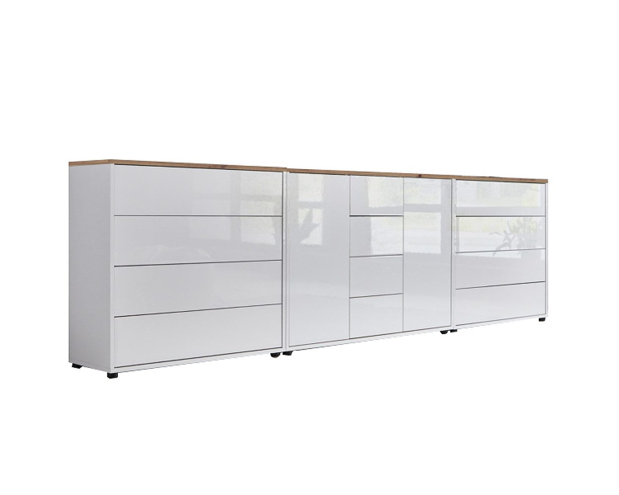 Kommode Sideboard Mailand Set 12 in verschiedenen Ausführungen