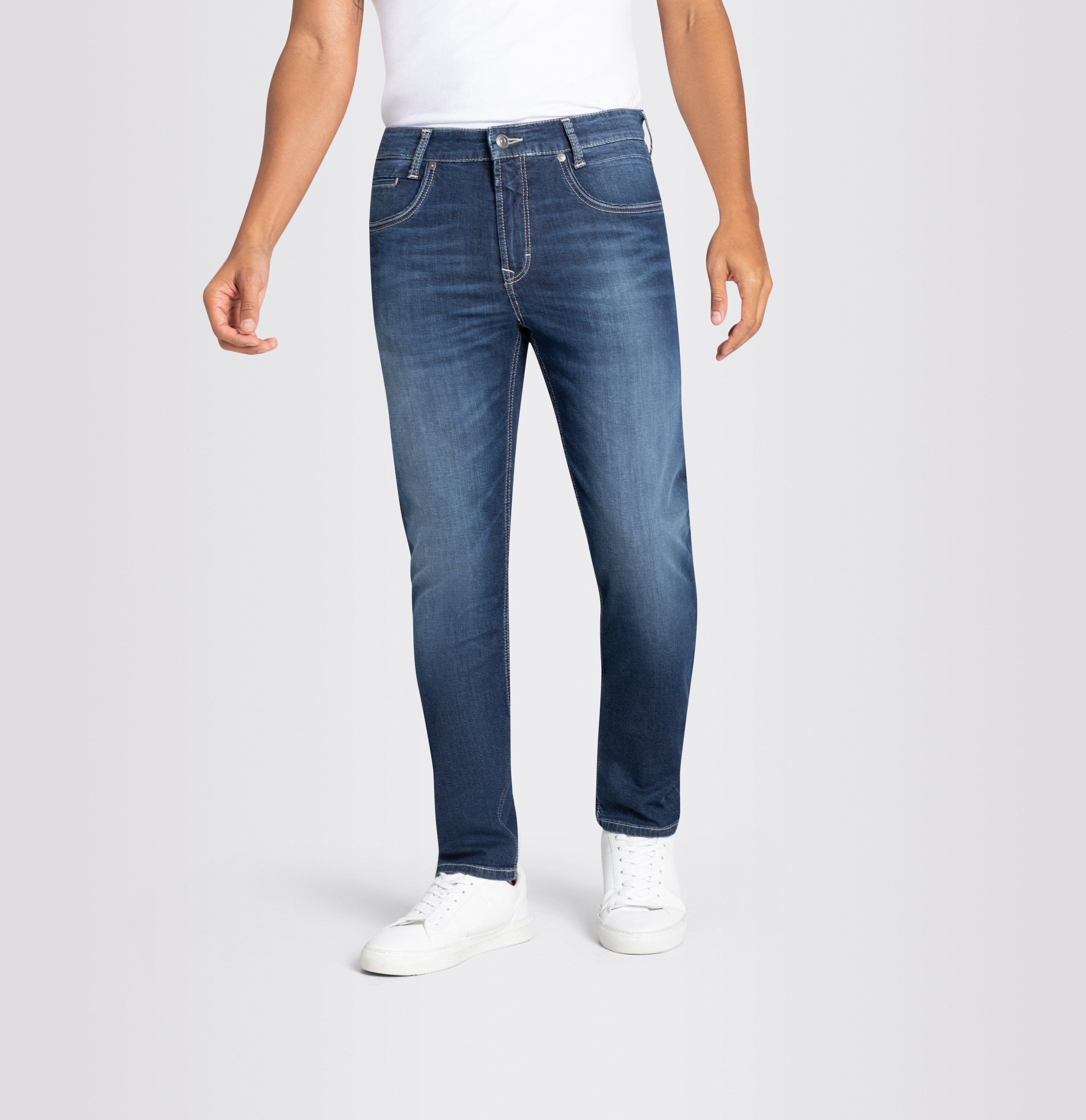 MAC Slim-fit-Jeans Arne-Pipe light schmaler figurbetonender günstig online kaufen