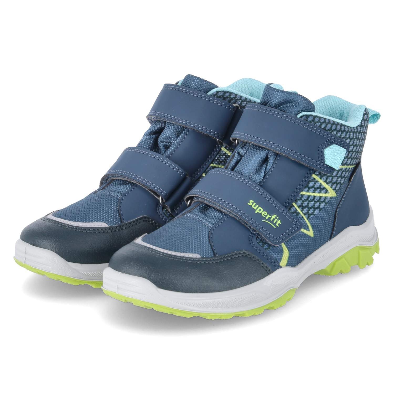 Superfit Superfit 1-000056-8010 Unisex Textil & Synthetik blue Winterstiefel