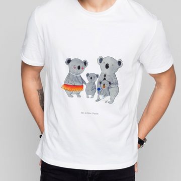 Mr. & Mrs. Panda T-Shirt Koala Familie - Weiß - Geschenk, Shirt, Vatertag, T-Shirt, Herrn, Tsh (1-tlg)