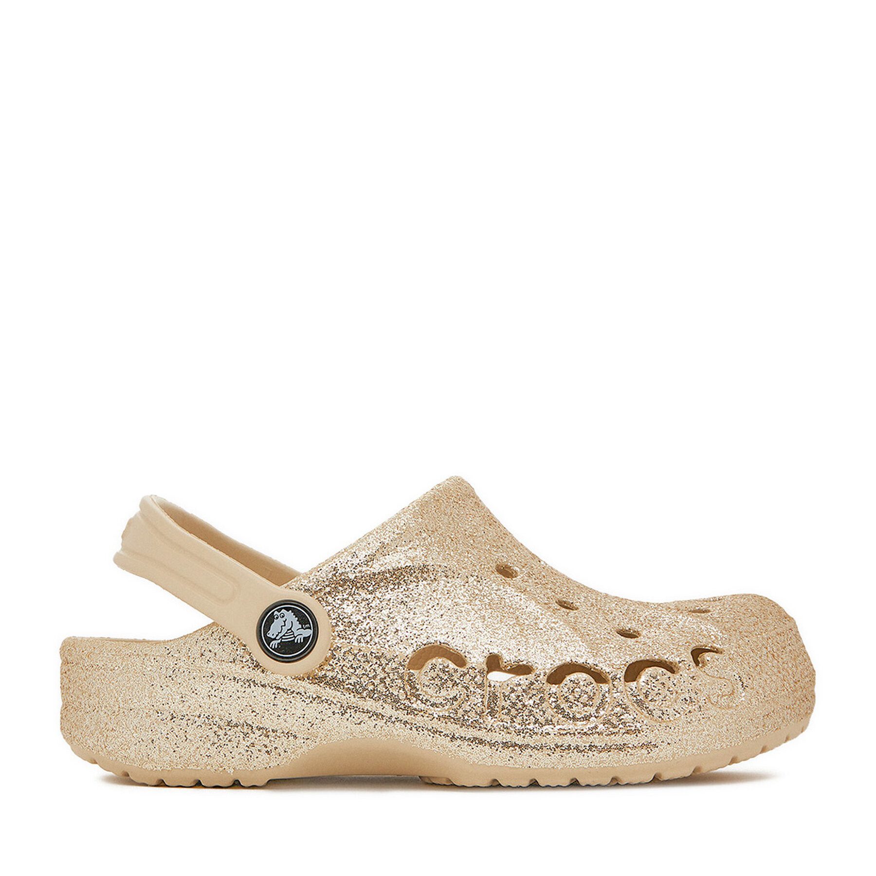 Crocs Crocs Mädchen-Flip-Flops Gold Badepantolette