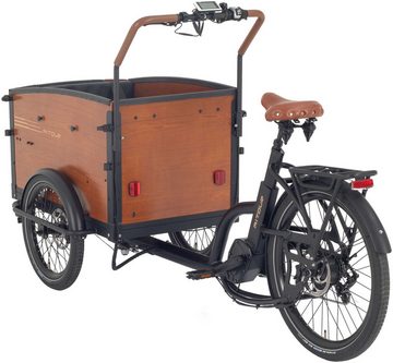 LLobe E-Bike Cargo E-Bike AITour Family S, 7 Gang Shimano Shimano Nexus Schaltwerk, Kettenschaltung, Mittelmotor, 634,2 Wh Akku, Feststellbremse