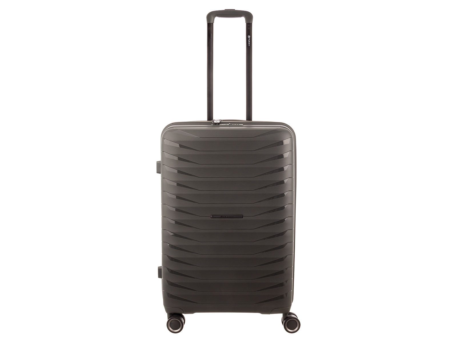 Franky Hartschalen-Trolley PP15-69DF Spinner Gr. M mit TSA-Zahlenschloss, 4 Rollen, Dehnfalte