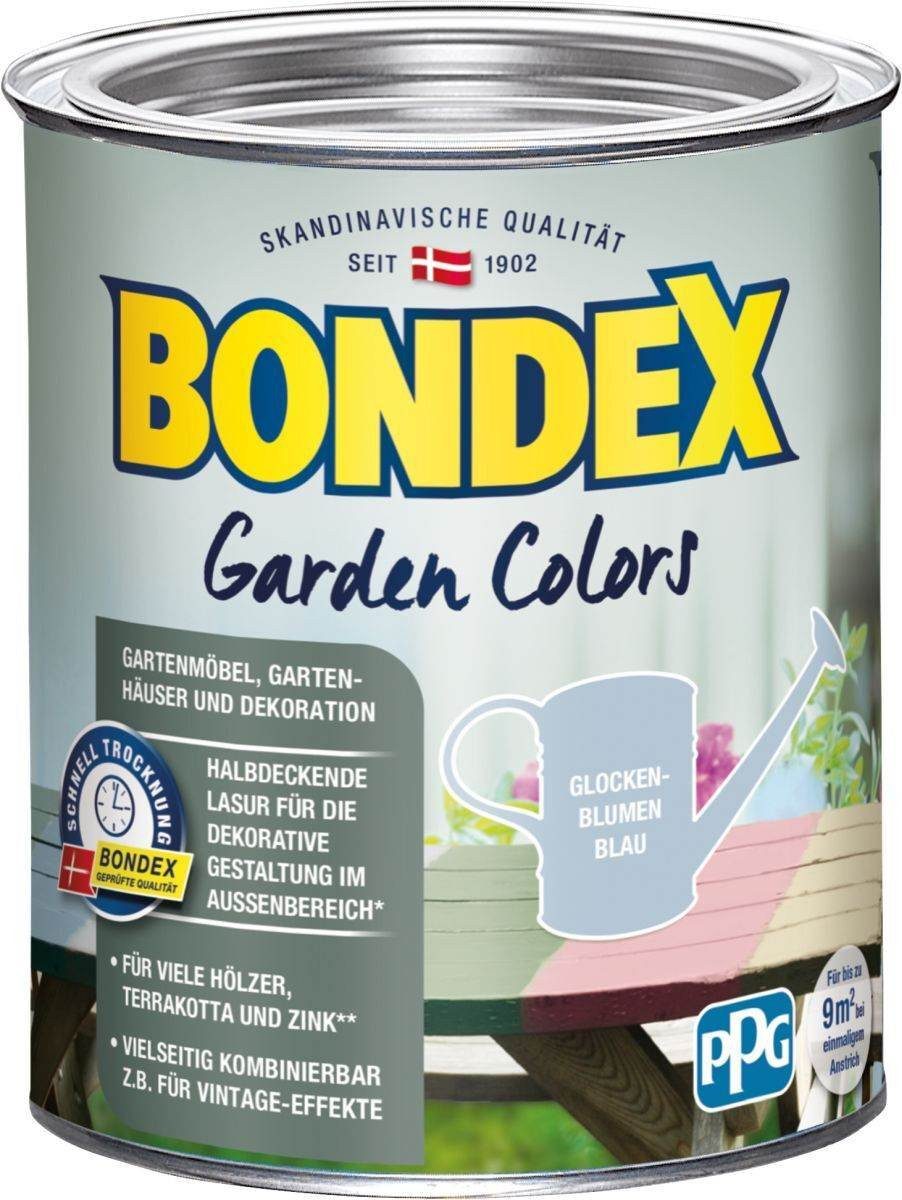 Wetterschutzfarbe Bondex Garden Colors Glockenblumen Blau 0,75l