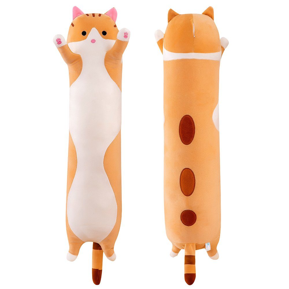 zggzerg Kopfkissen Katze Kuscheltier,Lange Katze Kuschelkissen günstig online kaufen