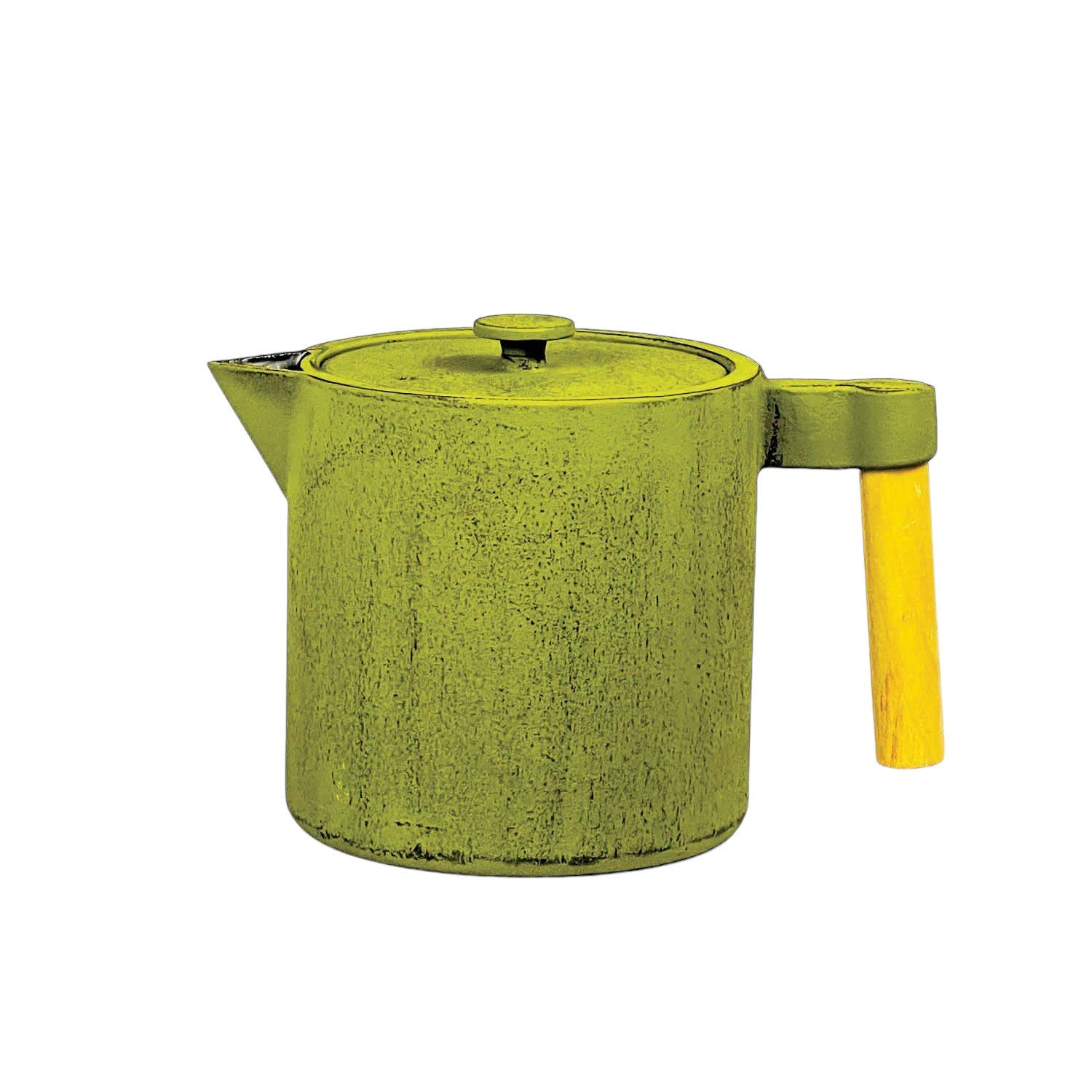 JA-UNENDLICH Teekanne Chiisana, 0.9 l, aus Gusseisen handgefertigt im Sandgussverfahren, innen emailliert