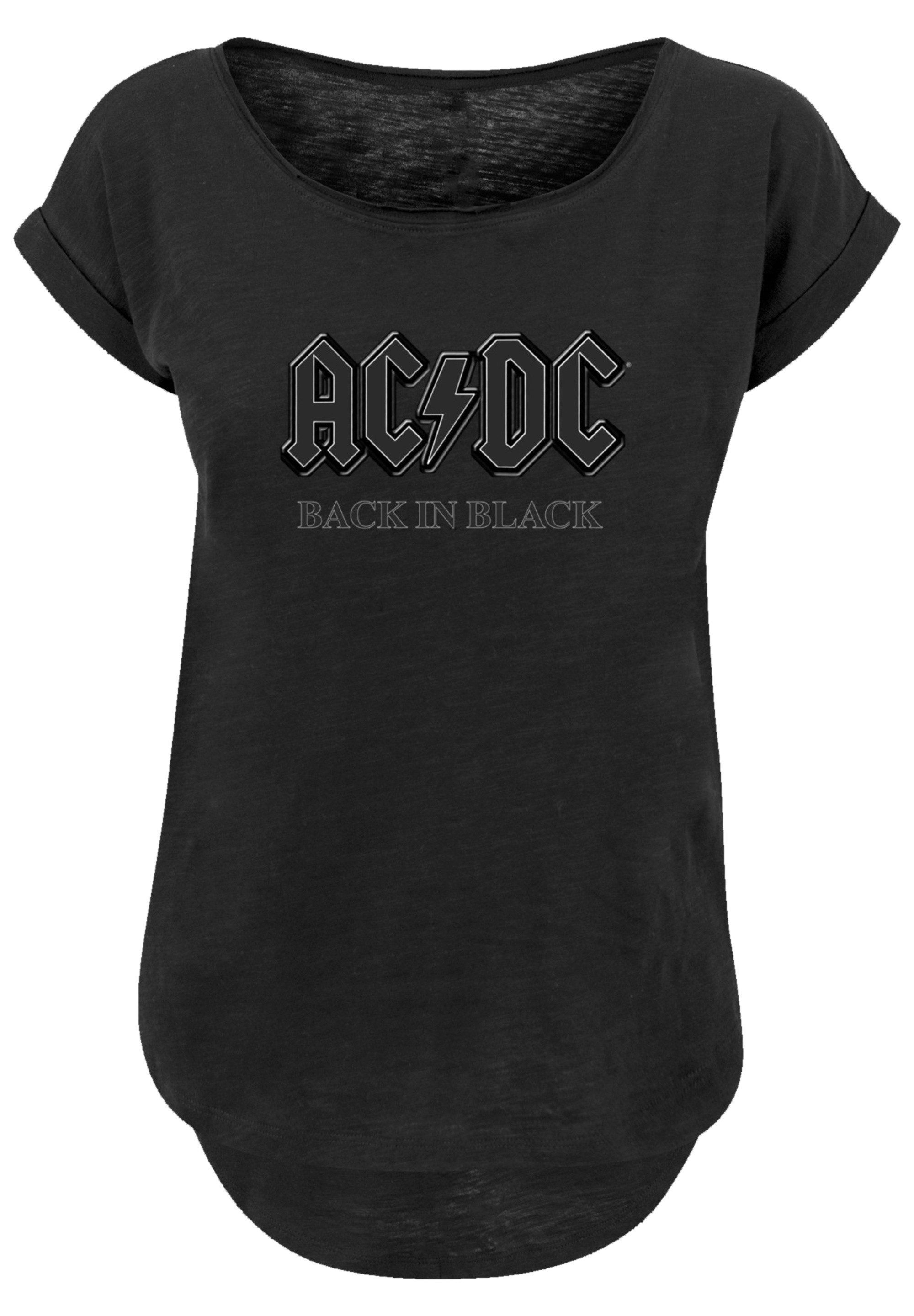 F4NT4STIC T-Shirt ACDC Back in Black günstig online kaufen